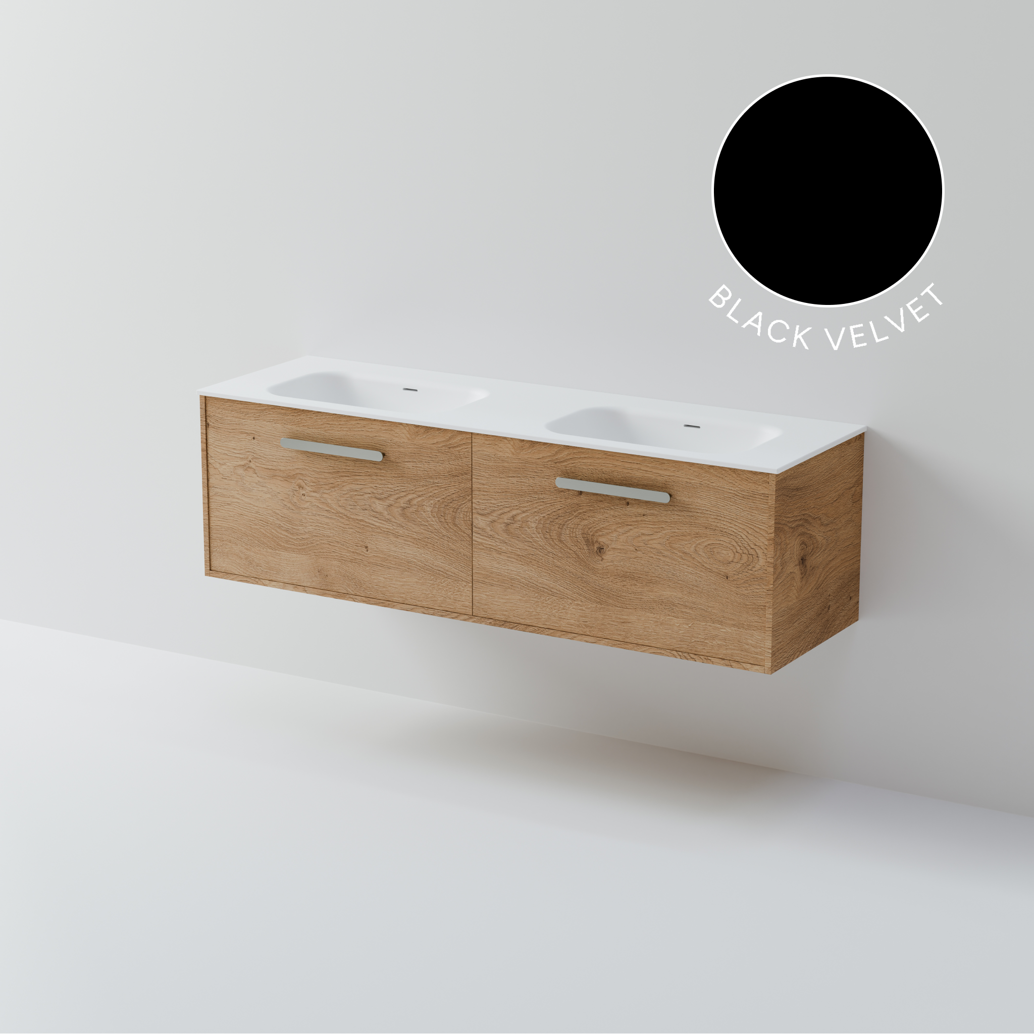 Hako 1600 Double Inset Basin Vanity