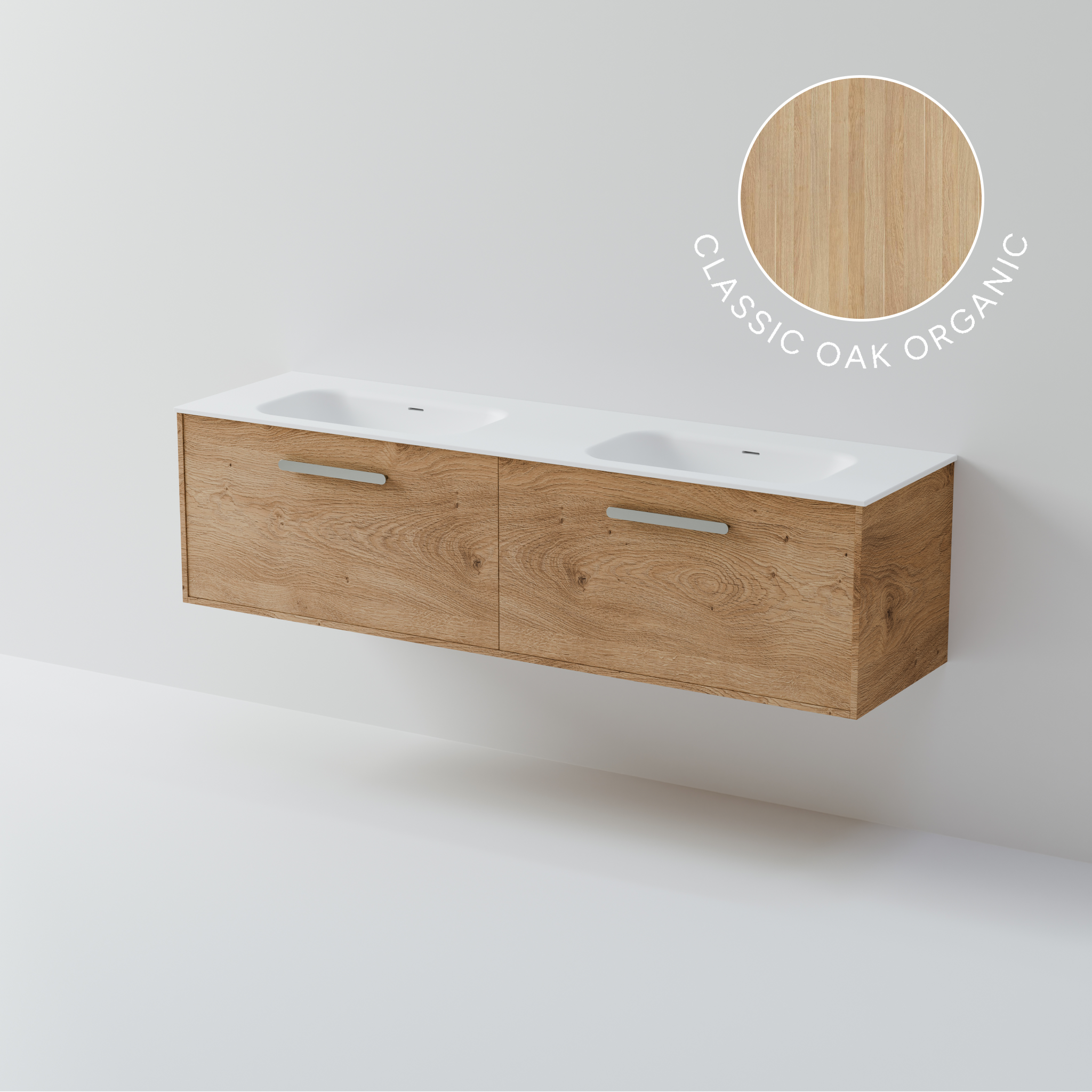 Hako 1800 Double Inset Basin Vanity