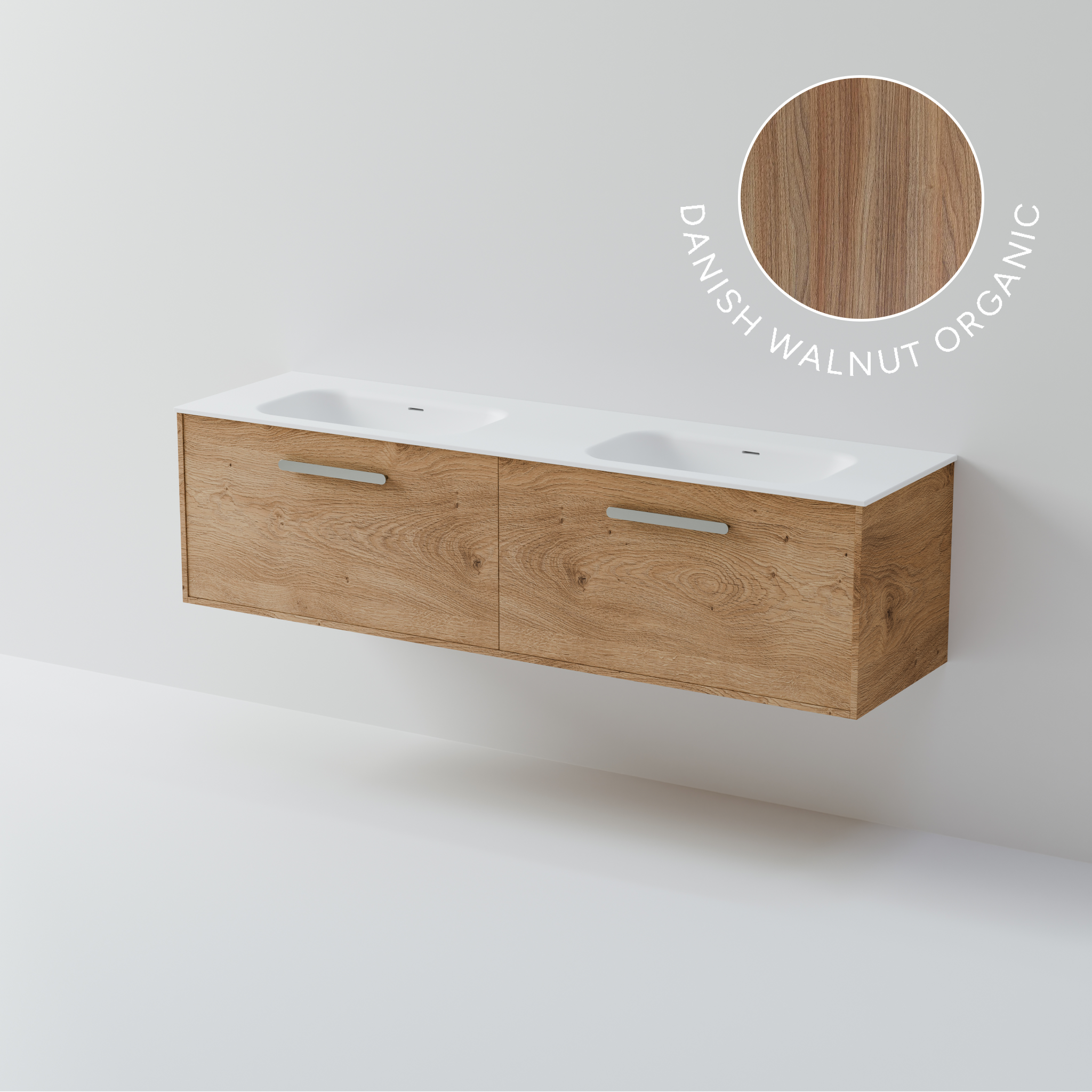 Hako 1800 Double Inset Basin Vanity