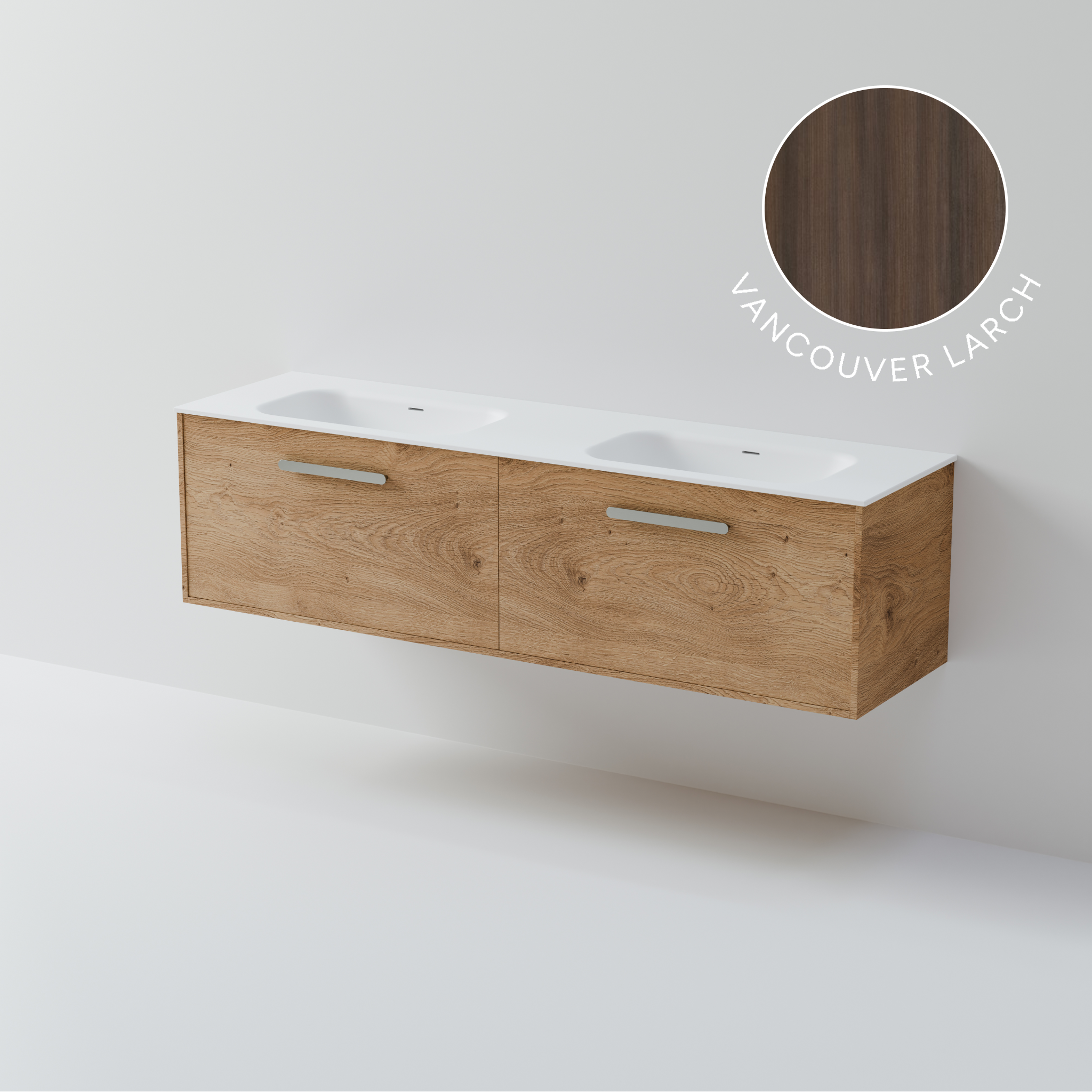 Hako 1800 Double Inset Basin Vanity