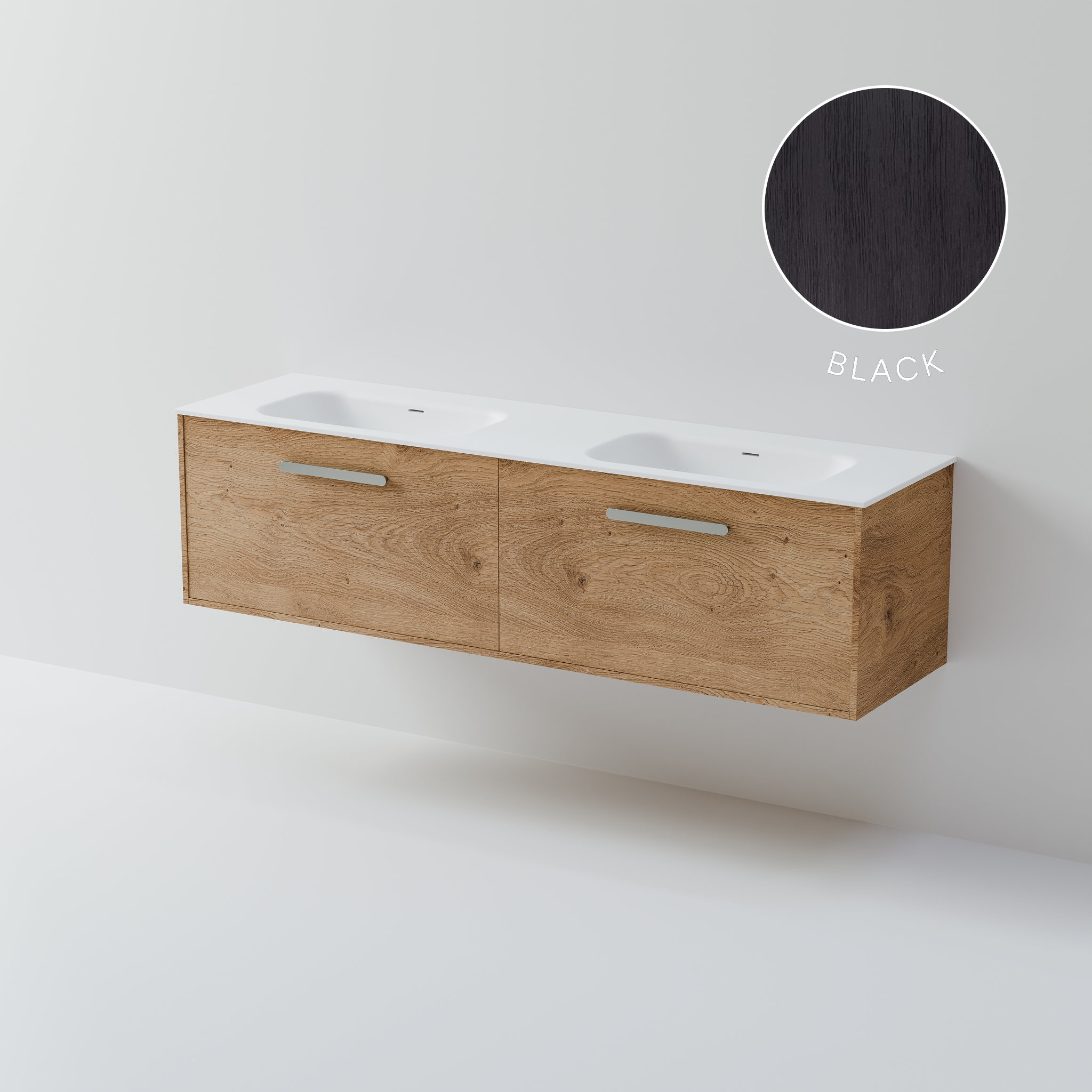Hako 1800 Double Inset Basin Vanity