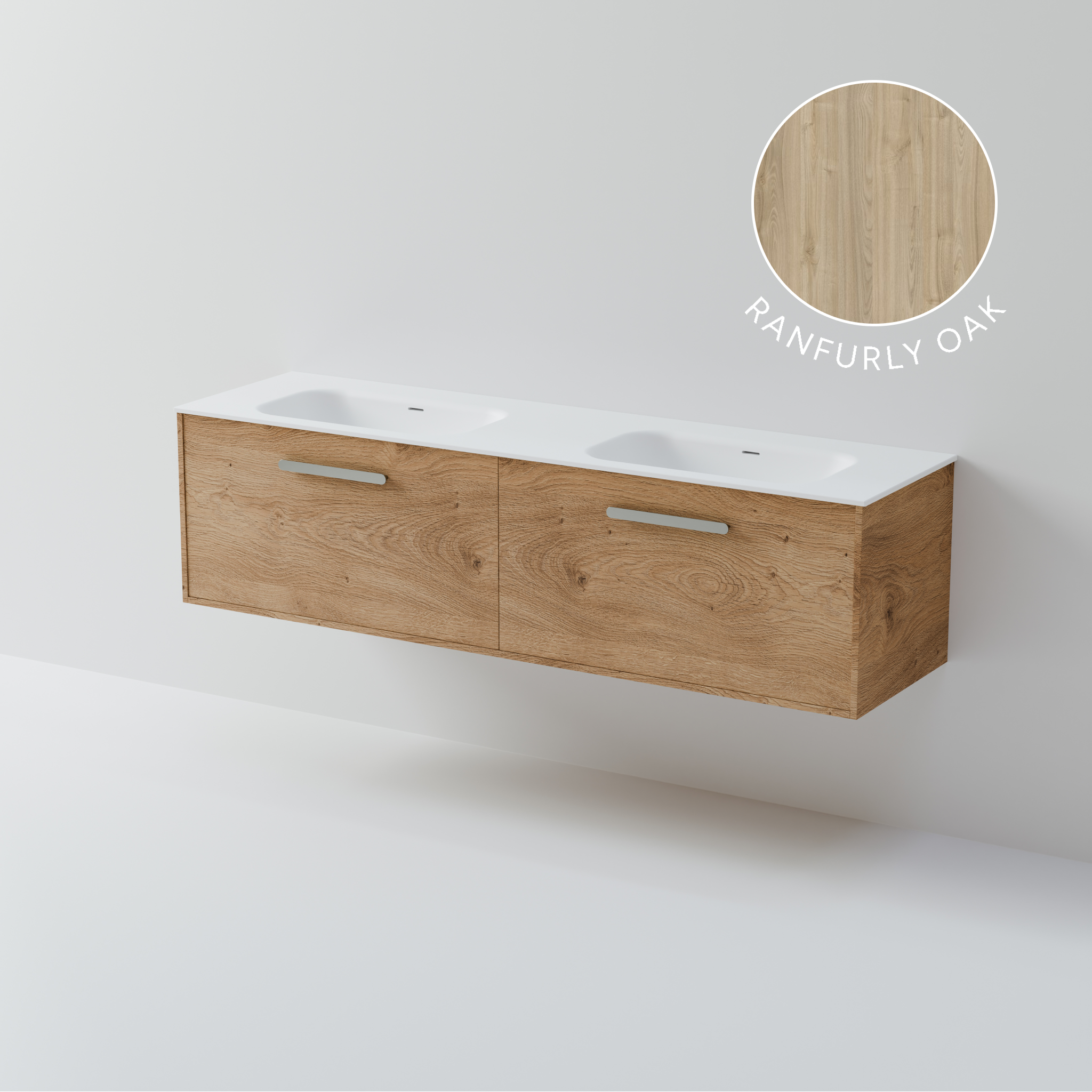 Hako 1800 Double Inset Basin Vanity
