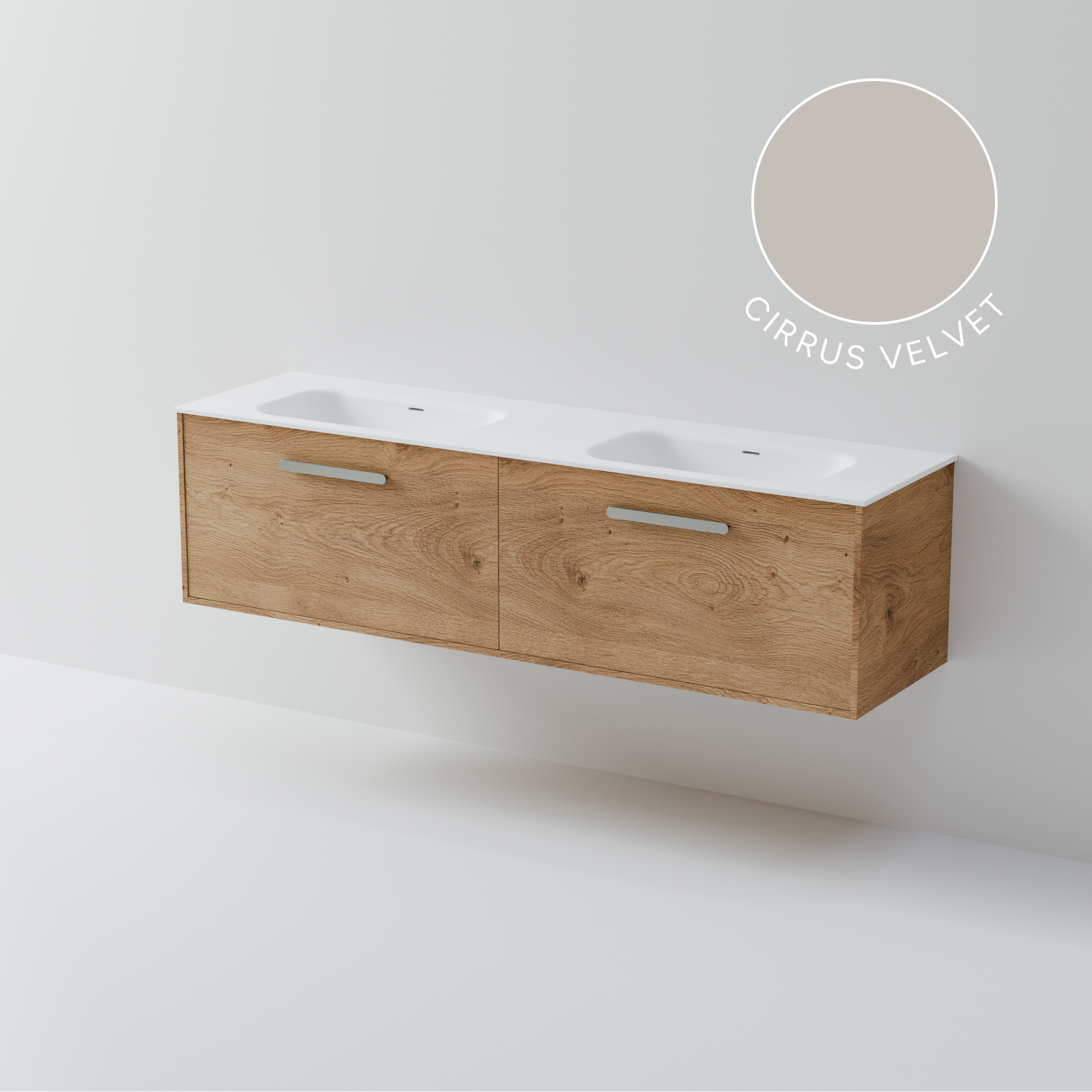 Hako 1800 Double Inset Basin Vanity