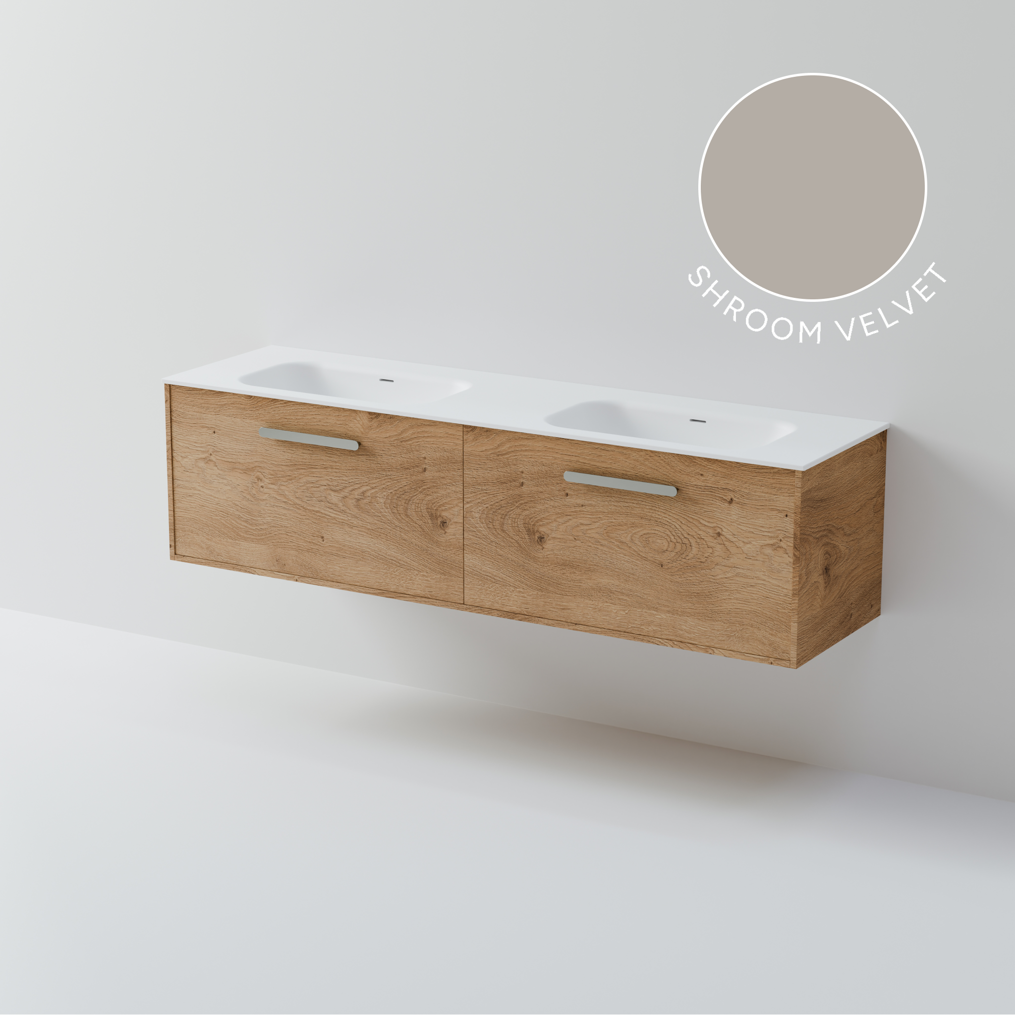 Hako 1800 Double Inset Basin Vanity