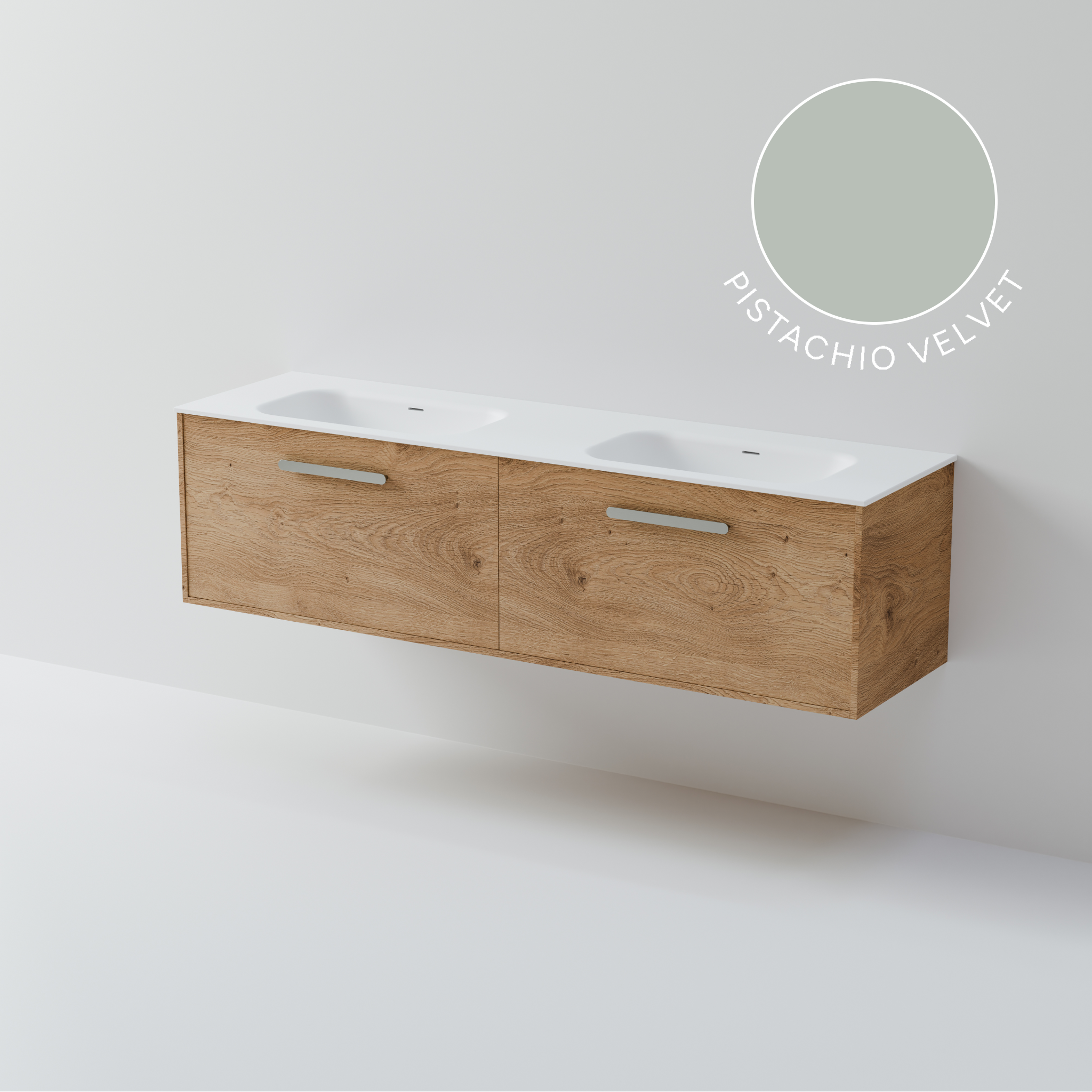 Hako 1800 Double Inset Basin Vanity