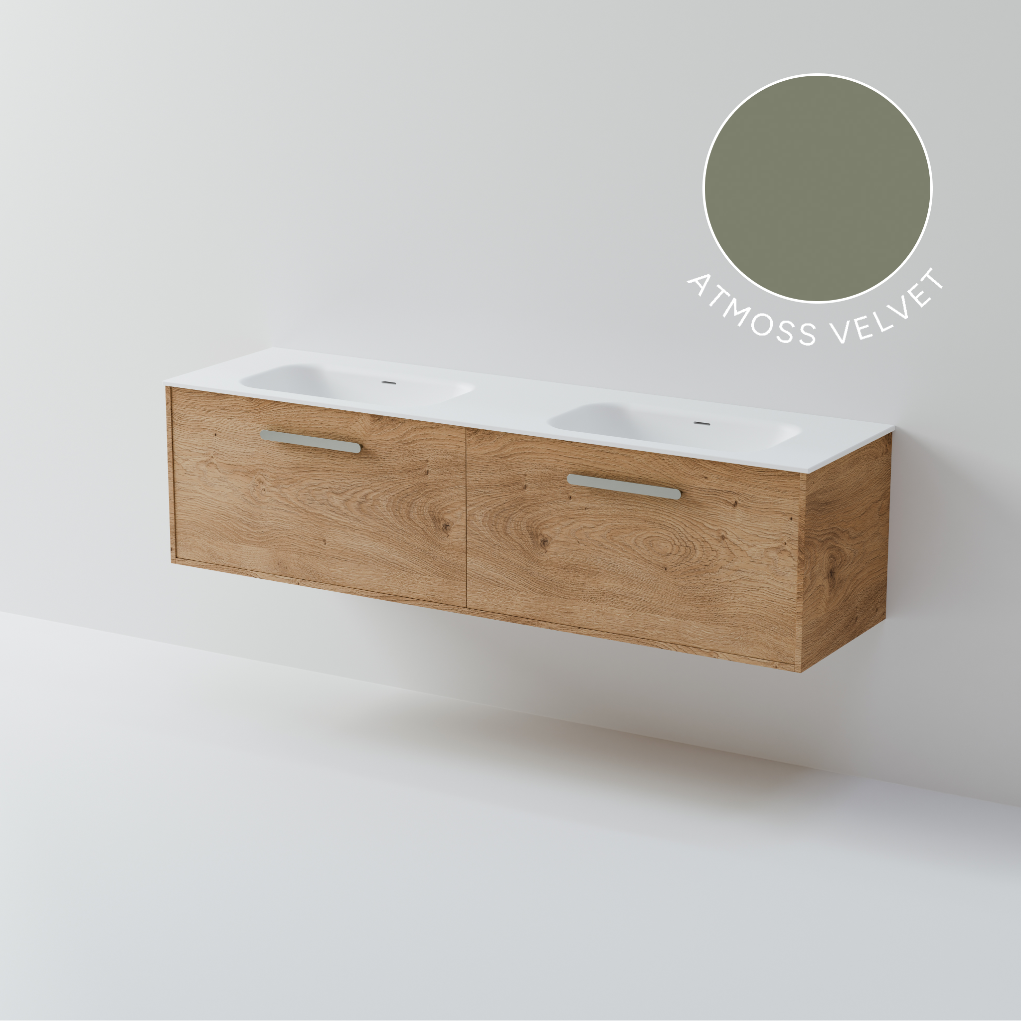 Hako 1800 Double Inset Basin Vanity
