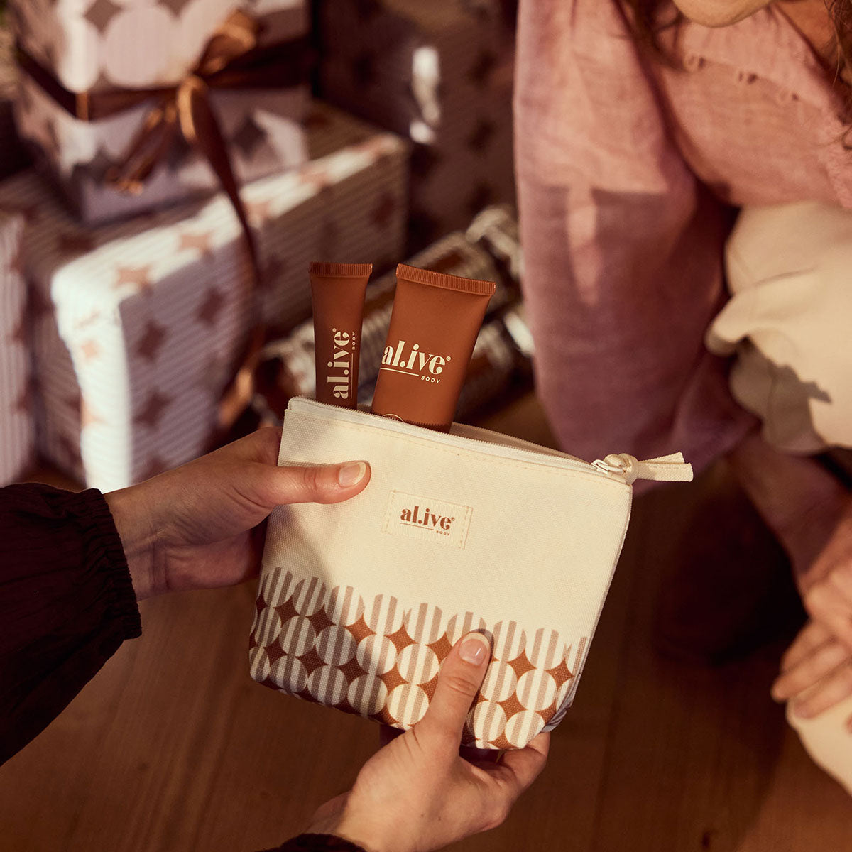 Al.ive Hand & Lip Gift Set - Cinnamon & Citrus