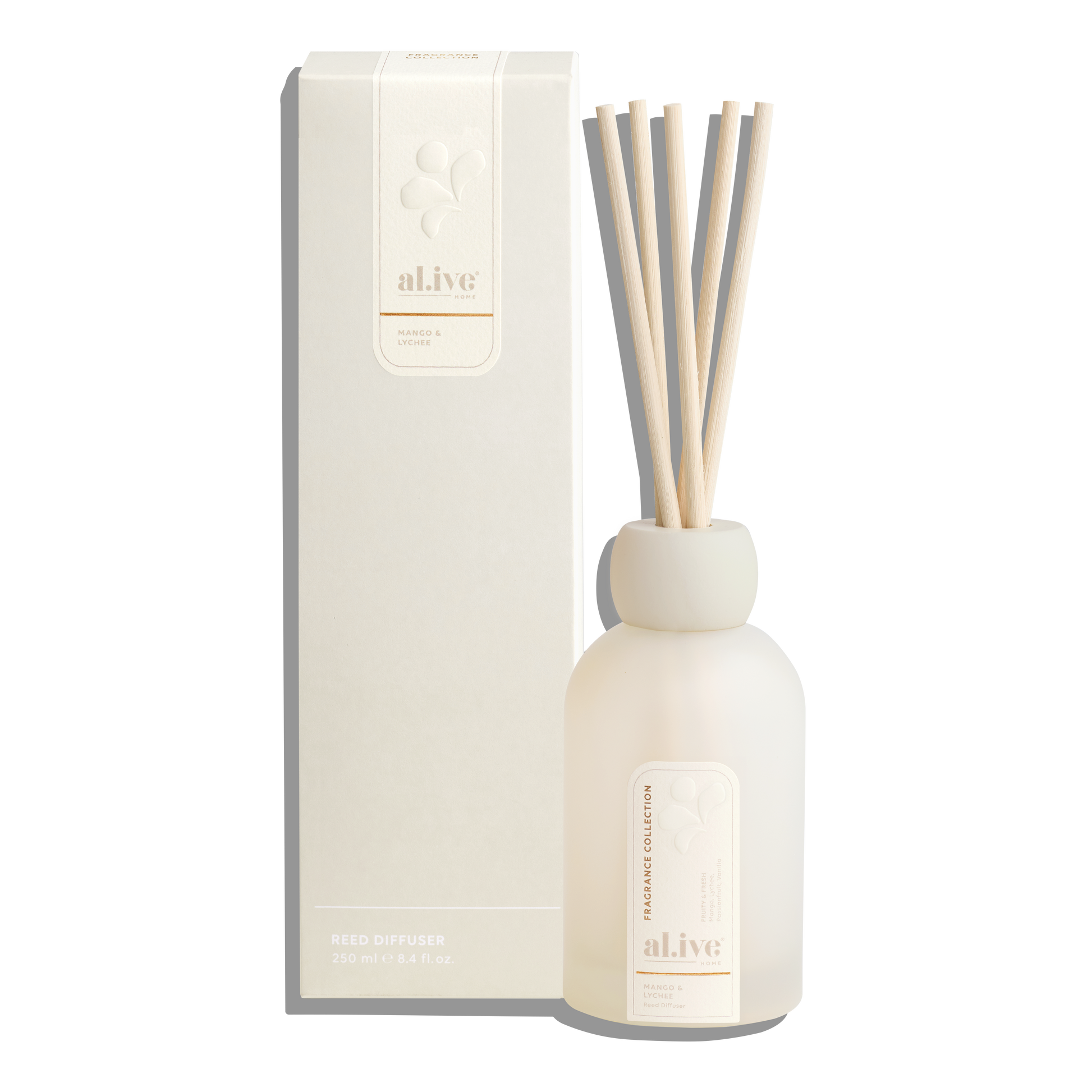 Al.ive Body Reed Diffuser — Mango & Lychee