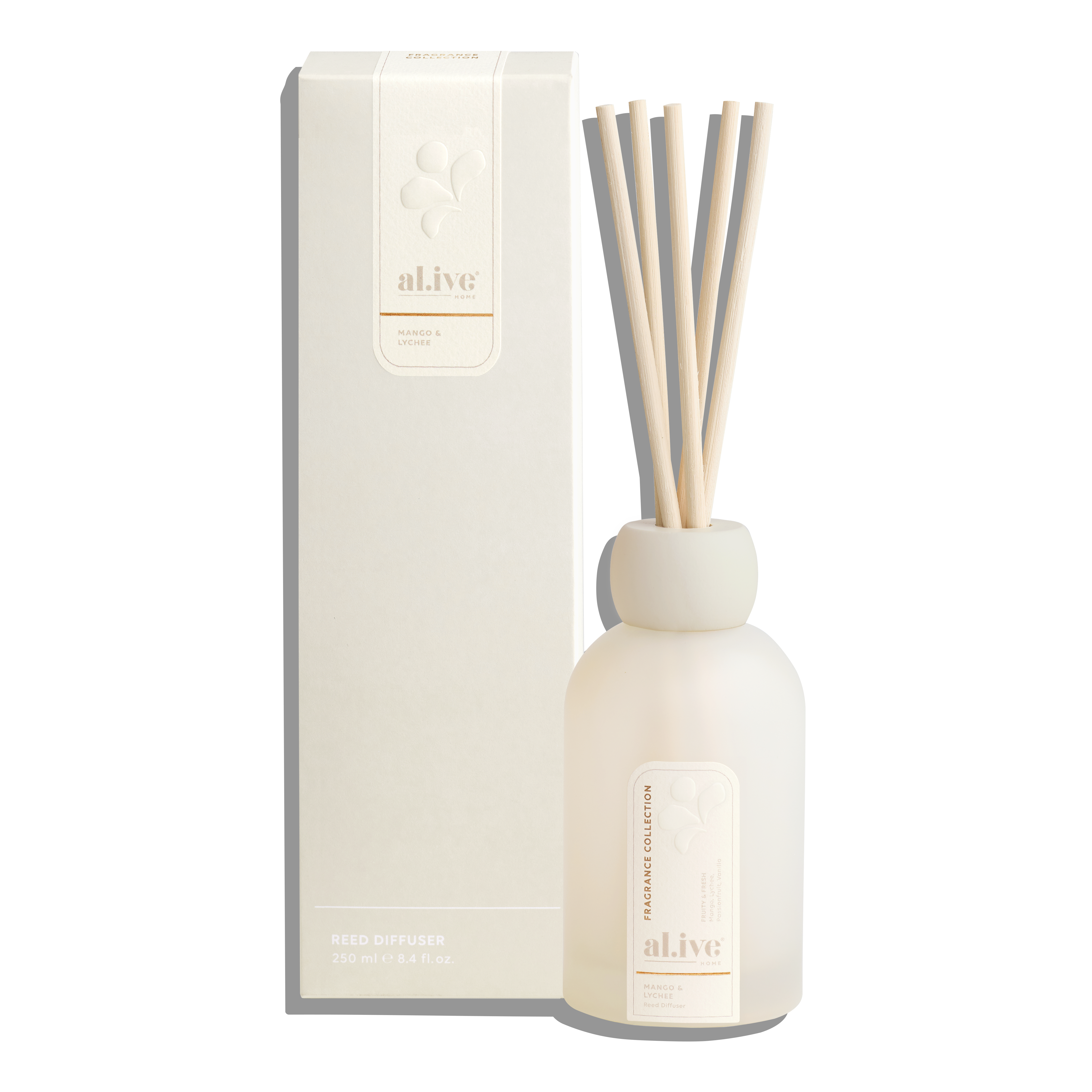Al.ive Body Reed Diffuser — Mango & Lychee