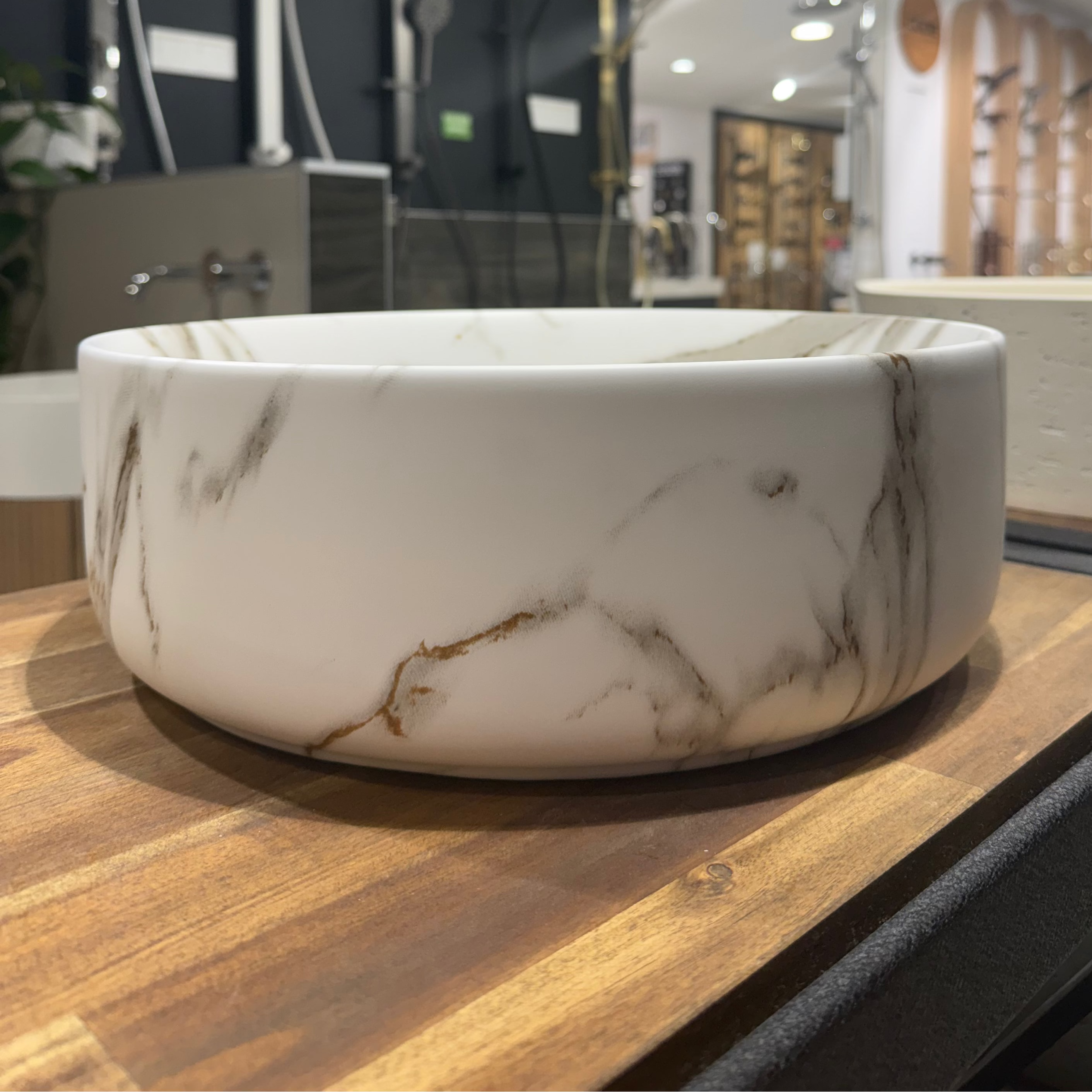 CODE PURE ROUND CERAMIC BASIN 360MM