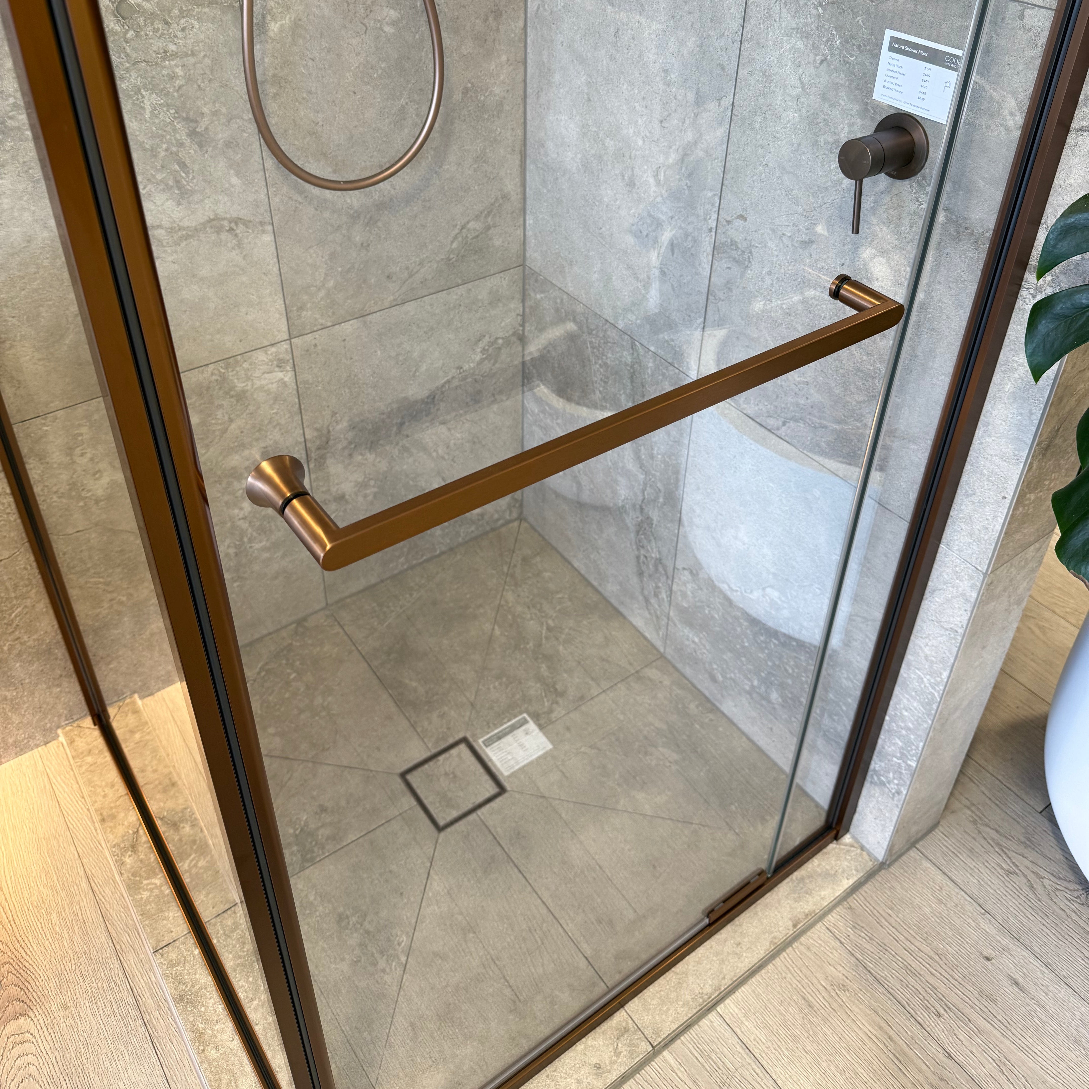 Aspen 900x900 Framed Shower Enclosure | Pivot Door Only