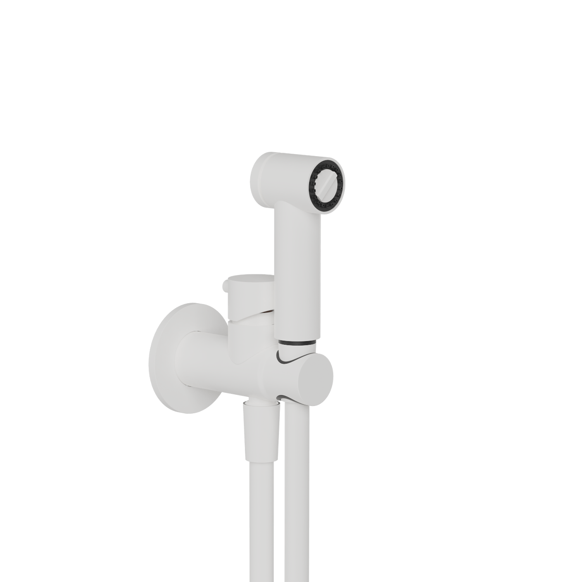Plumbline Buddy Bidet Spray With Integrated Mixer - Matt White