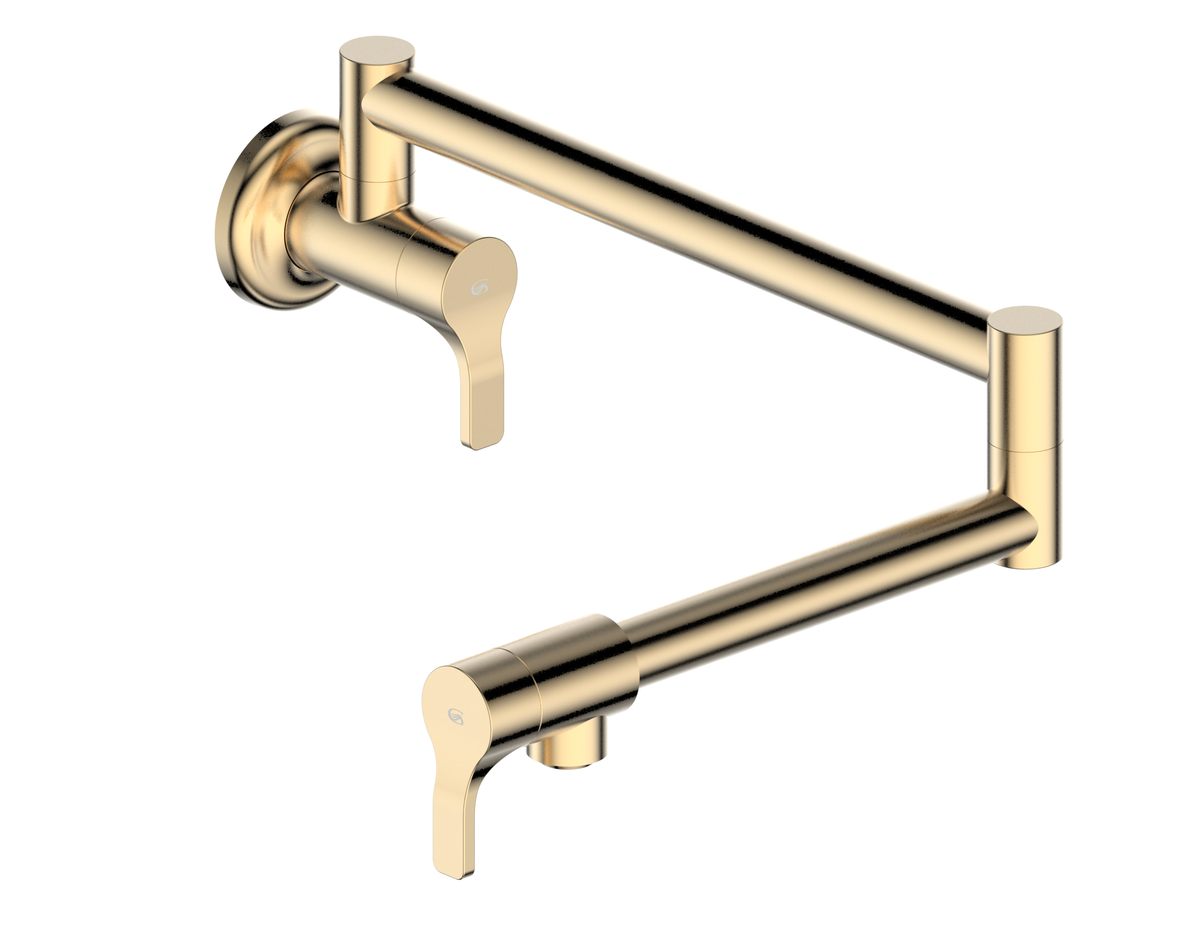 Greens Craft Pot Filler Tap - Silk Bronze