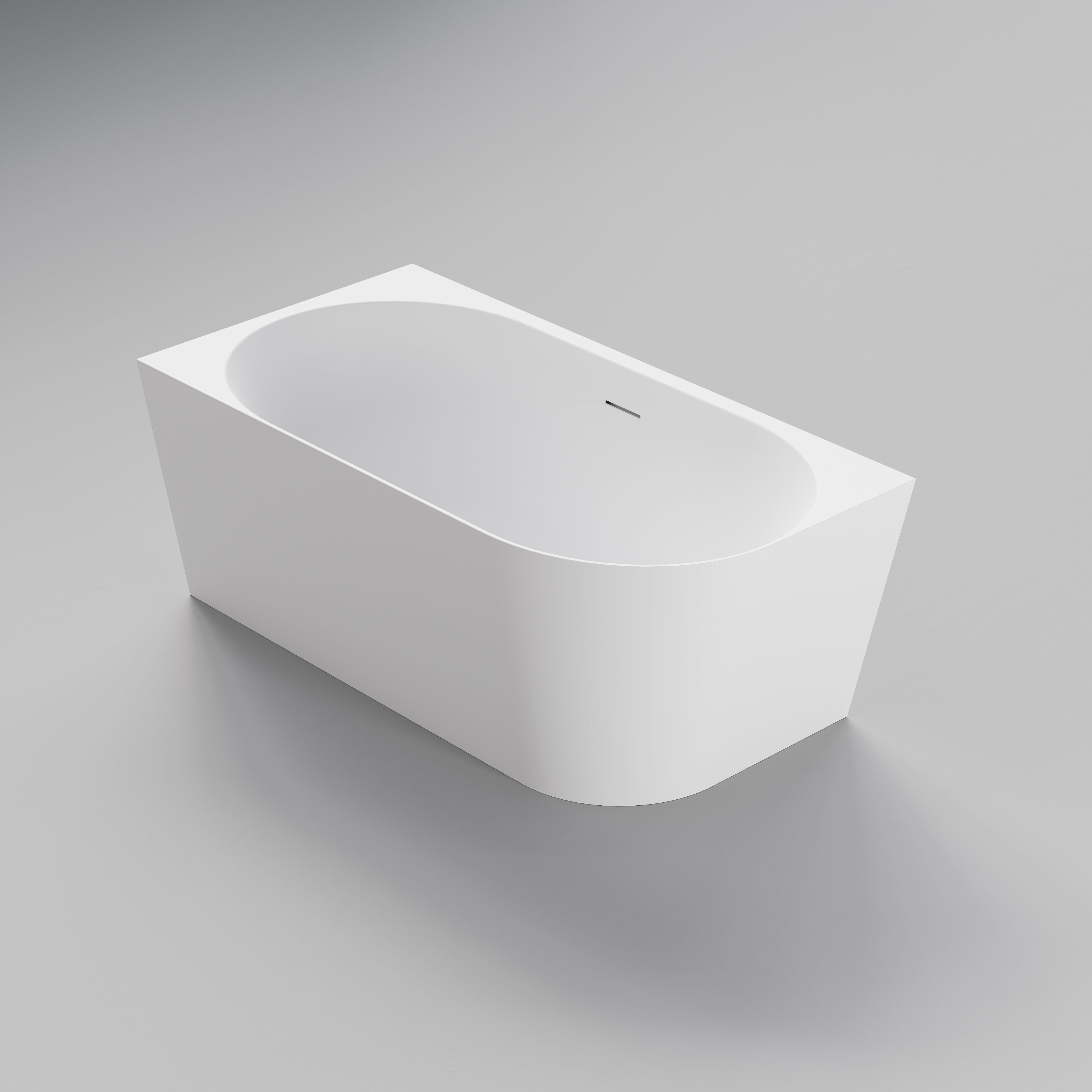 Code-Endura-Acrylic-Lineare-1400-Left-Corner-Bath-In-Matte-White