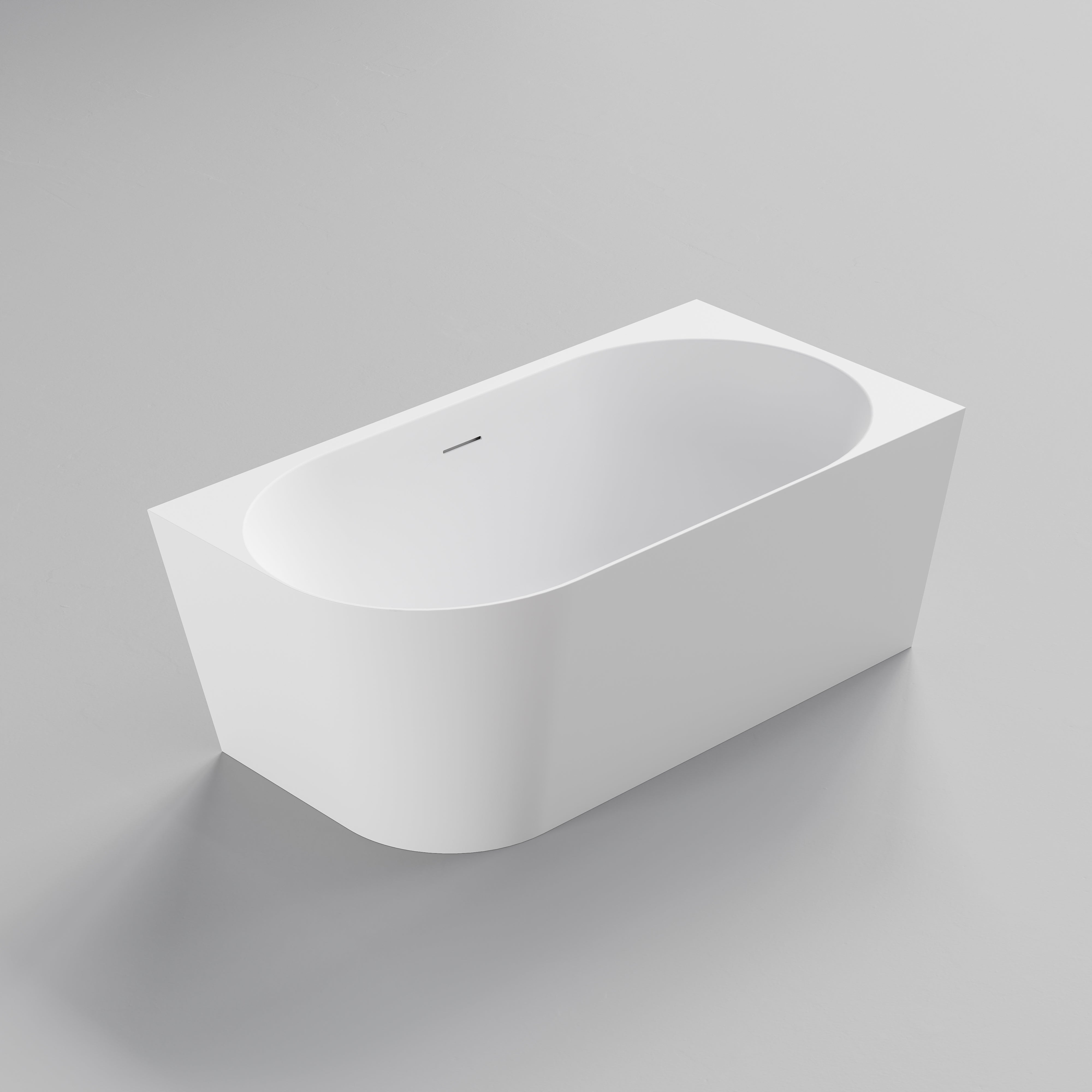 Code-Endura-Acrylic-Lineare-1400-Right-Corner-Bath-In-Matte-White