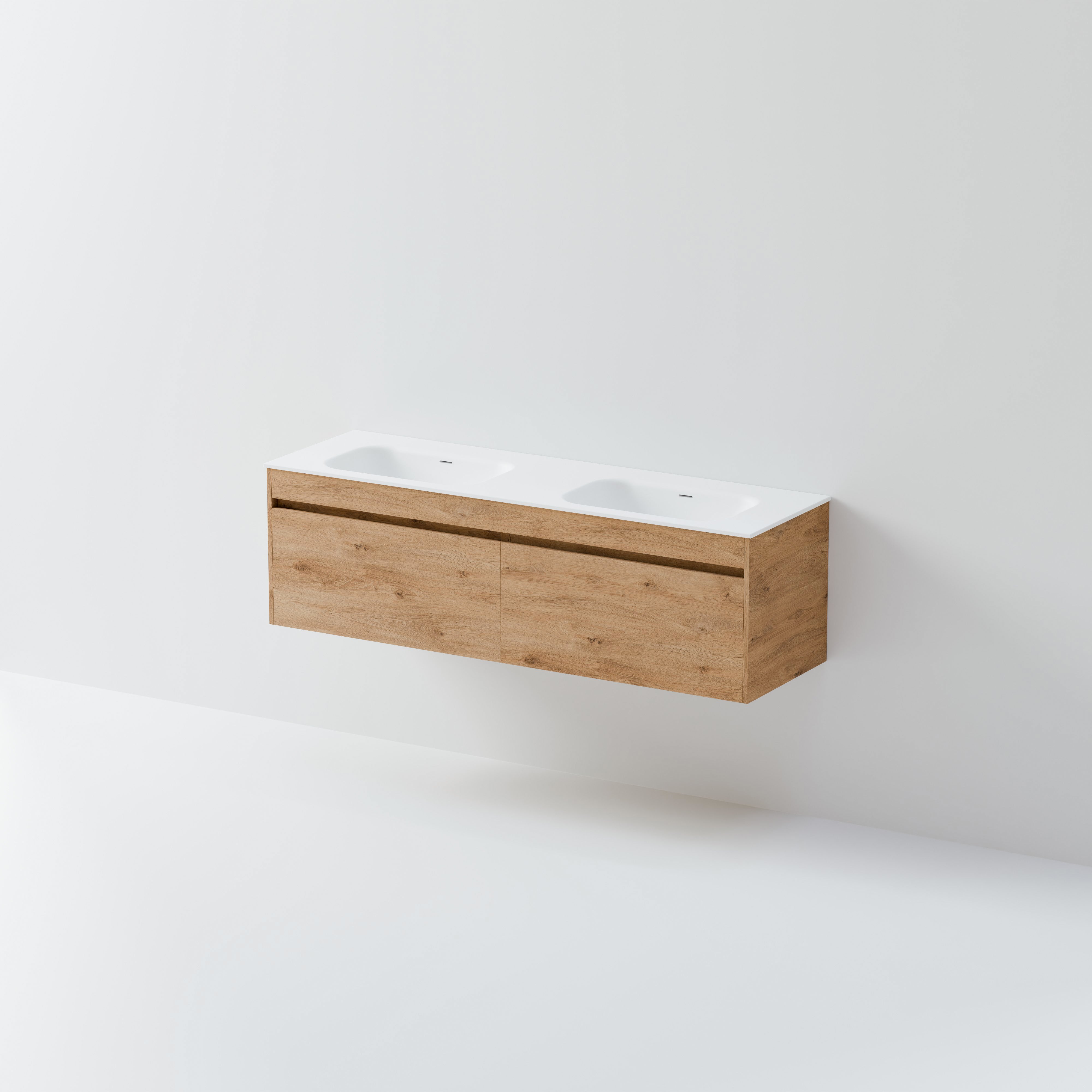Code Luxe Plus 1600 Vanity | Double Basin