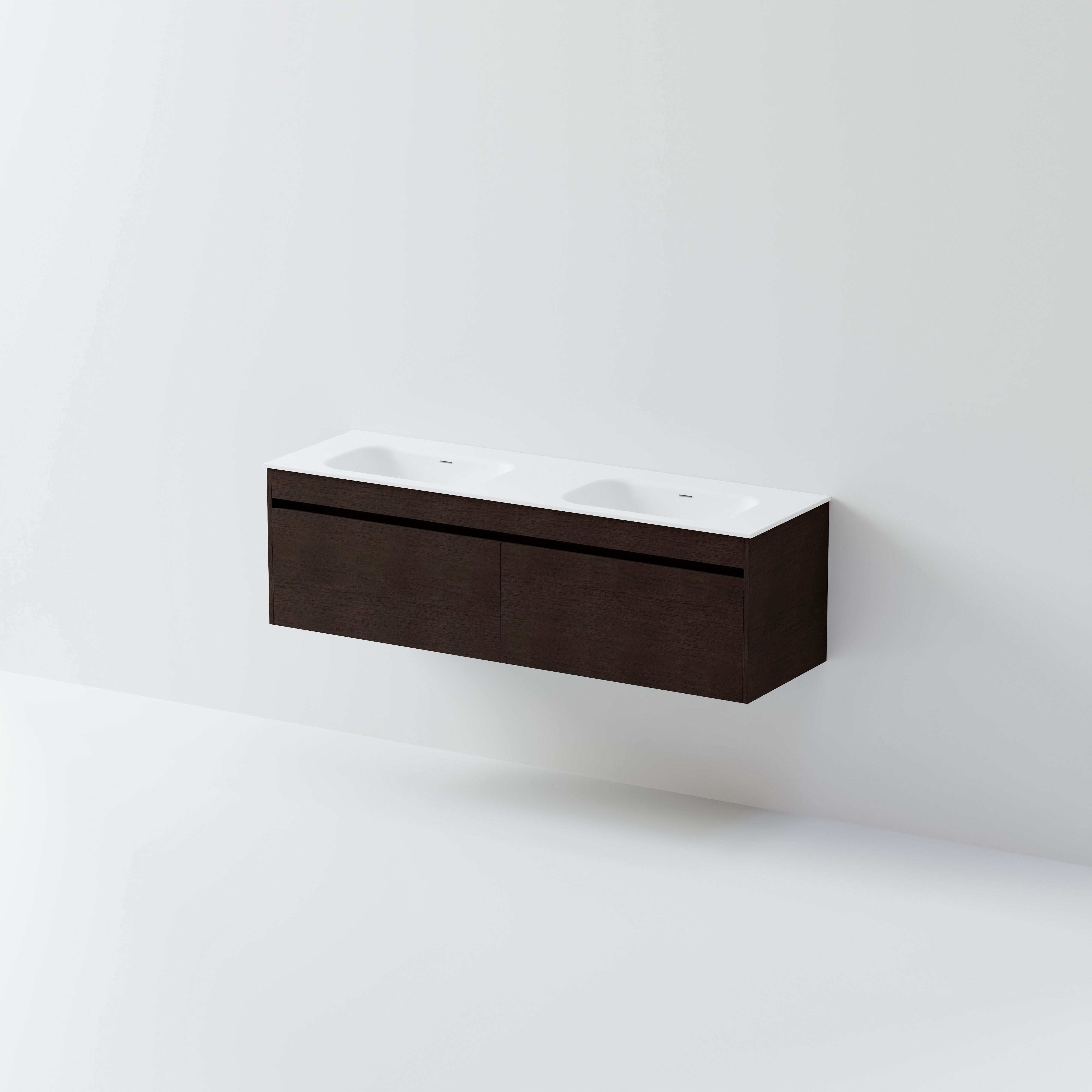 Code Luxe Plus 1600 Vanity | Double Basin