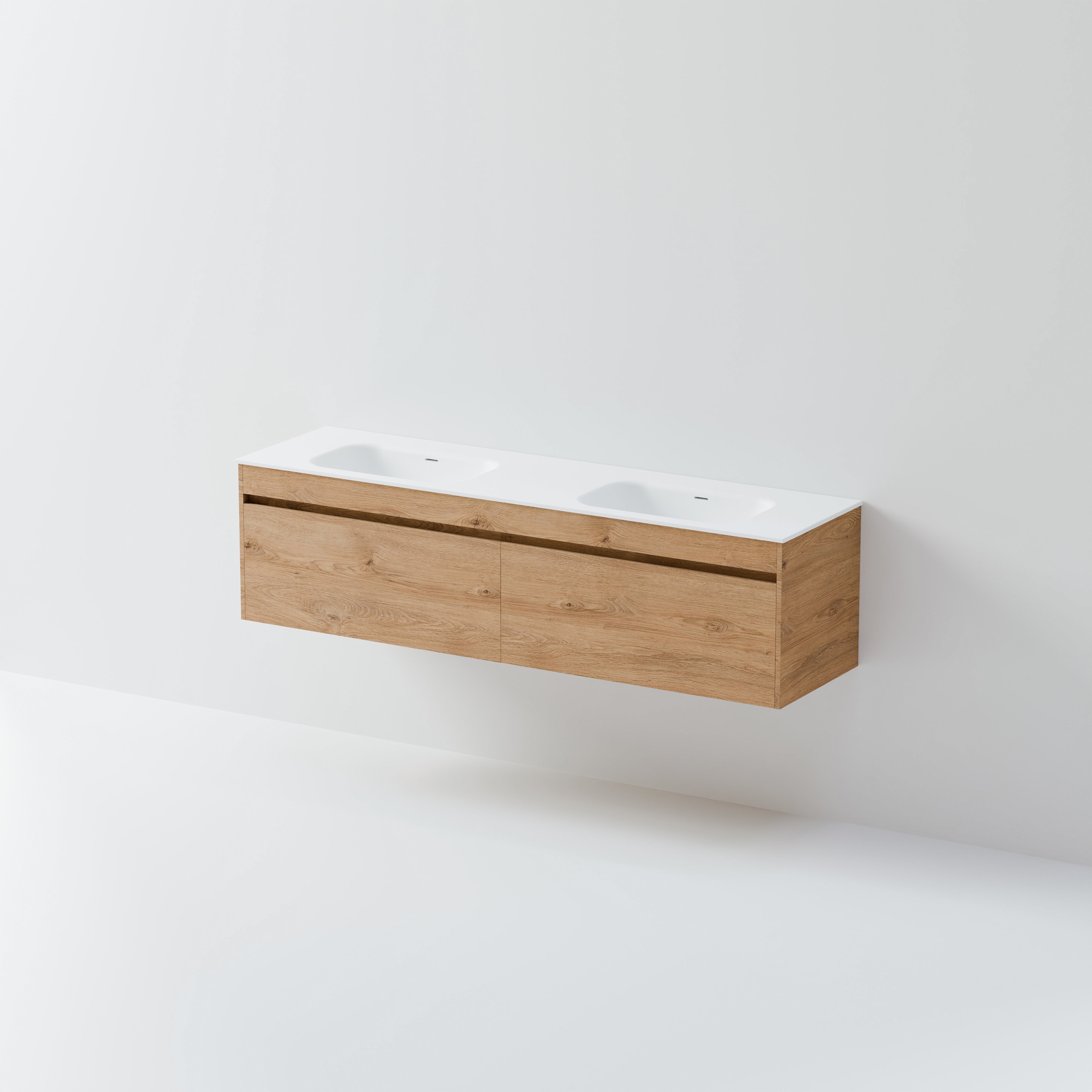 Code Luxe Plus 1800 Vanity | Double Basin