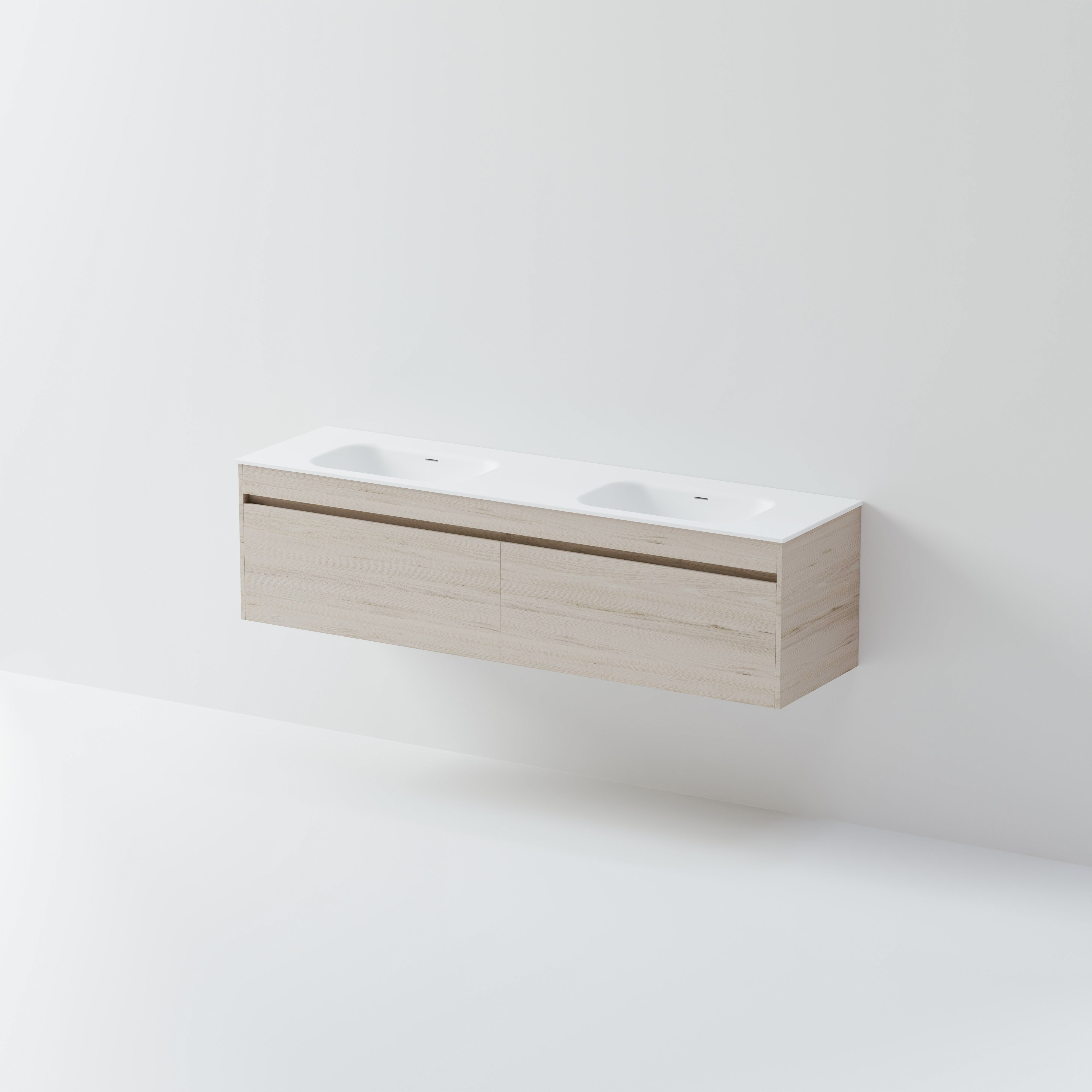 Code Luxe Plus 1800 Vanity | Double Basin