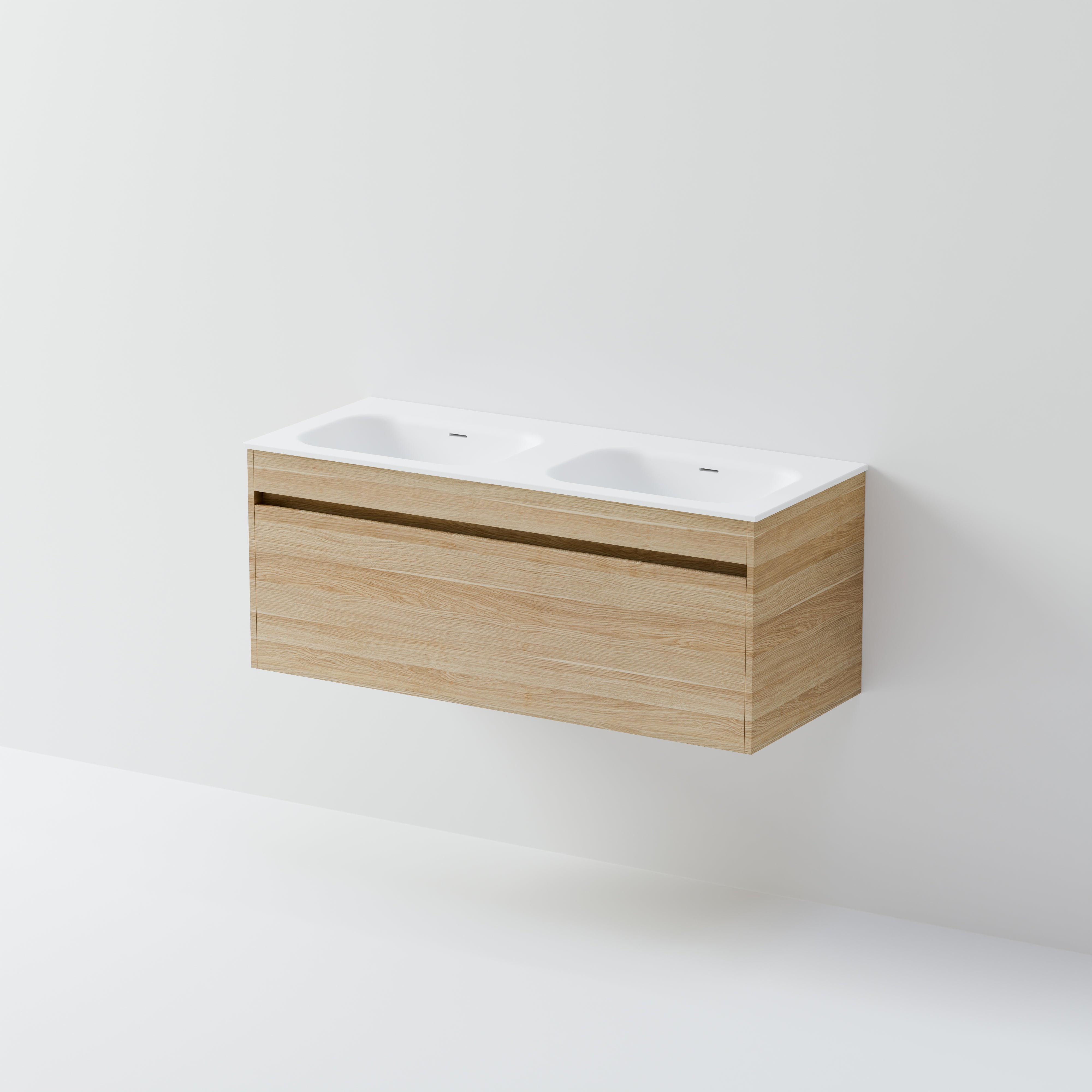 Code Luxe Plus 1200 Vanity | Double Basin