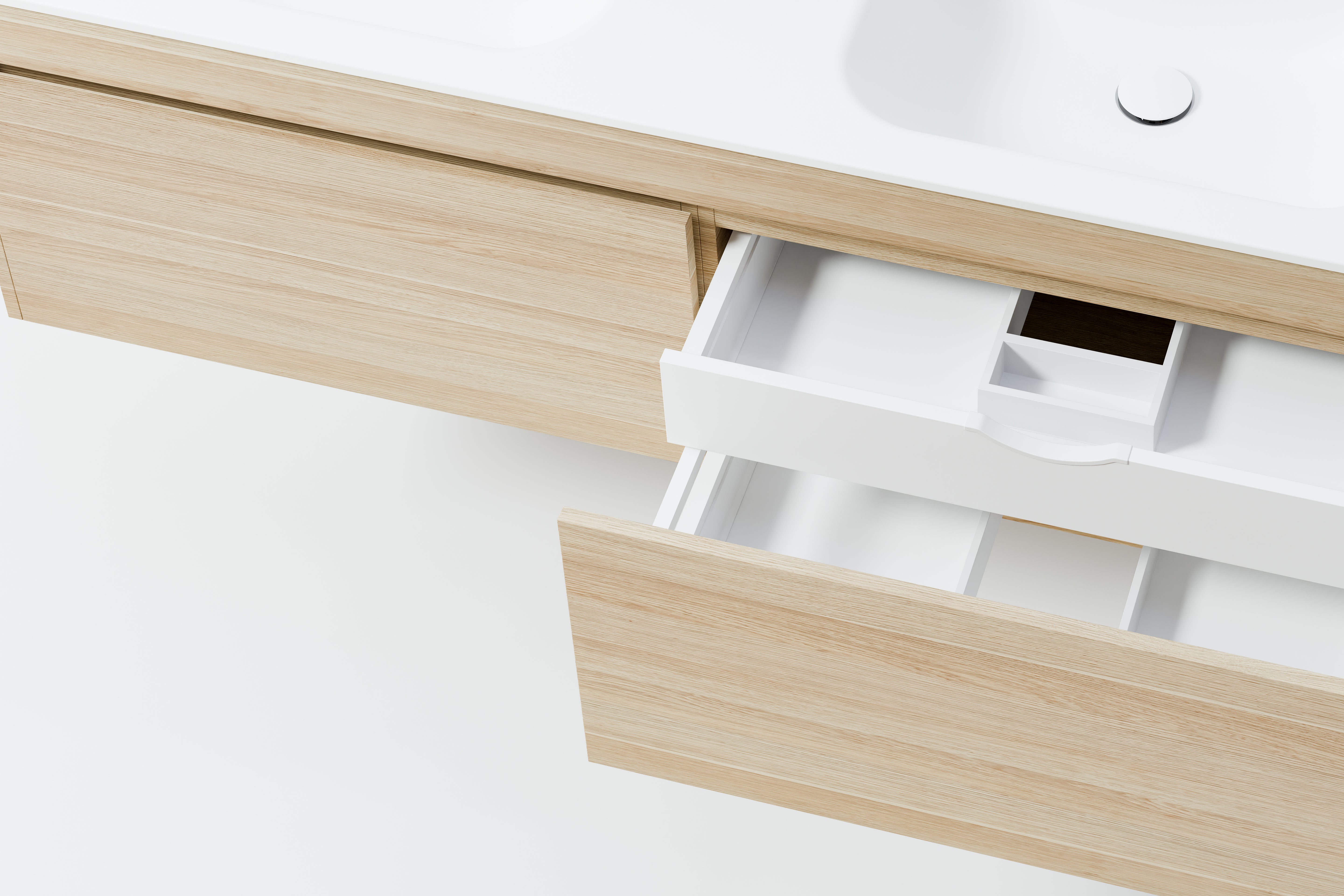 Code Luxe Plus 1800 Vanity | Double Basin