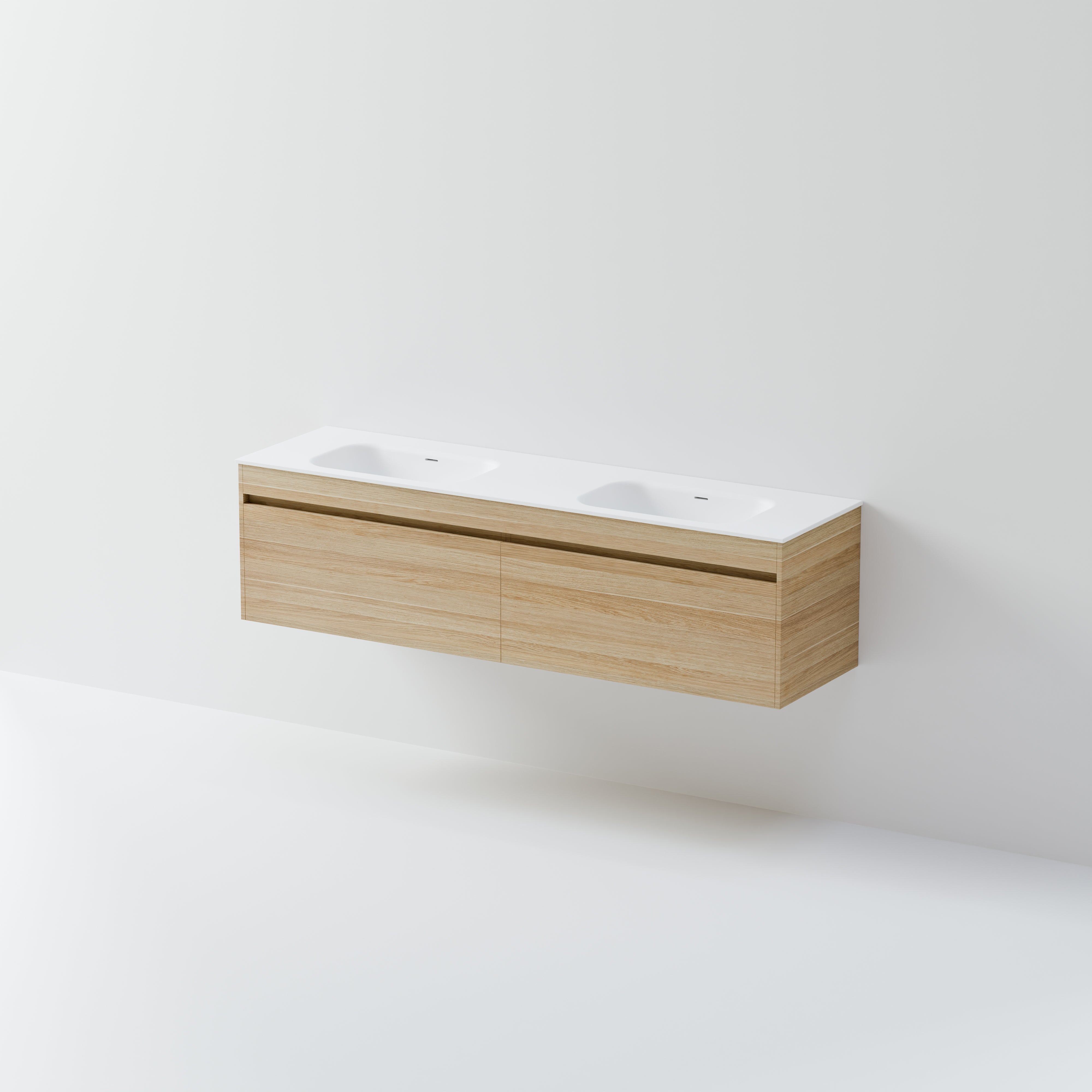 Code Luxe Plus 1800 Vanity | Double Basin