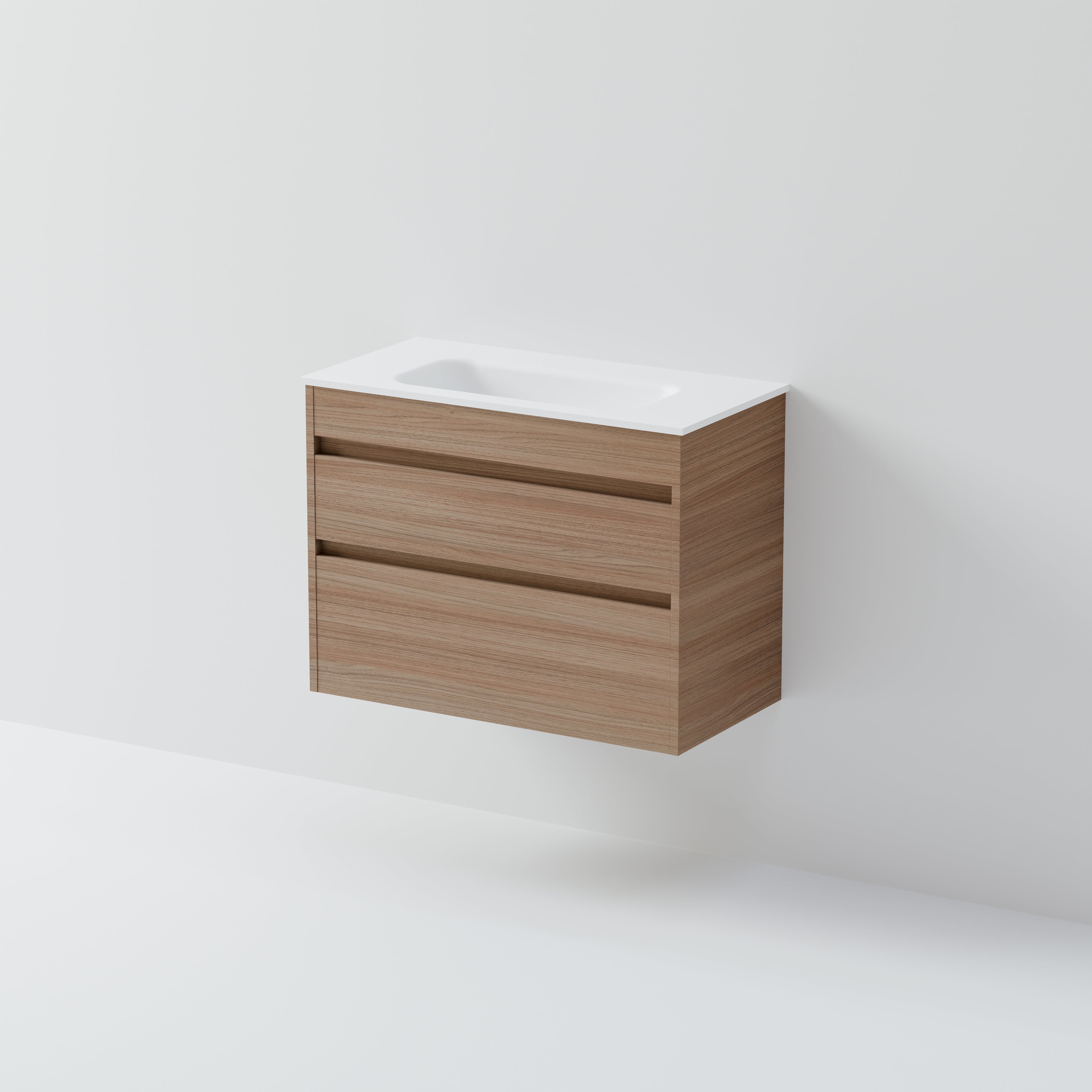 Code Luxe 750 Slim Wall Hung Vanity |  2 Drawer