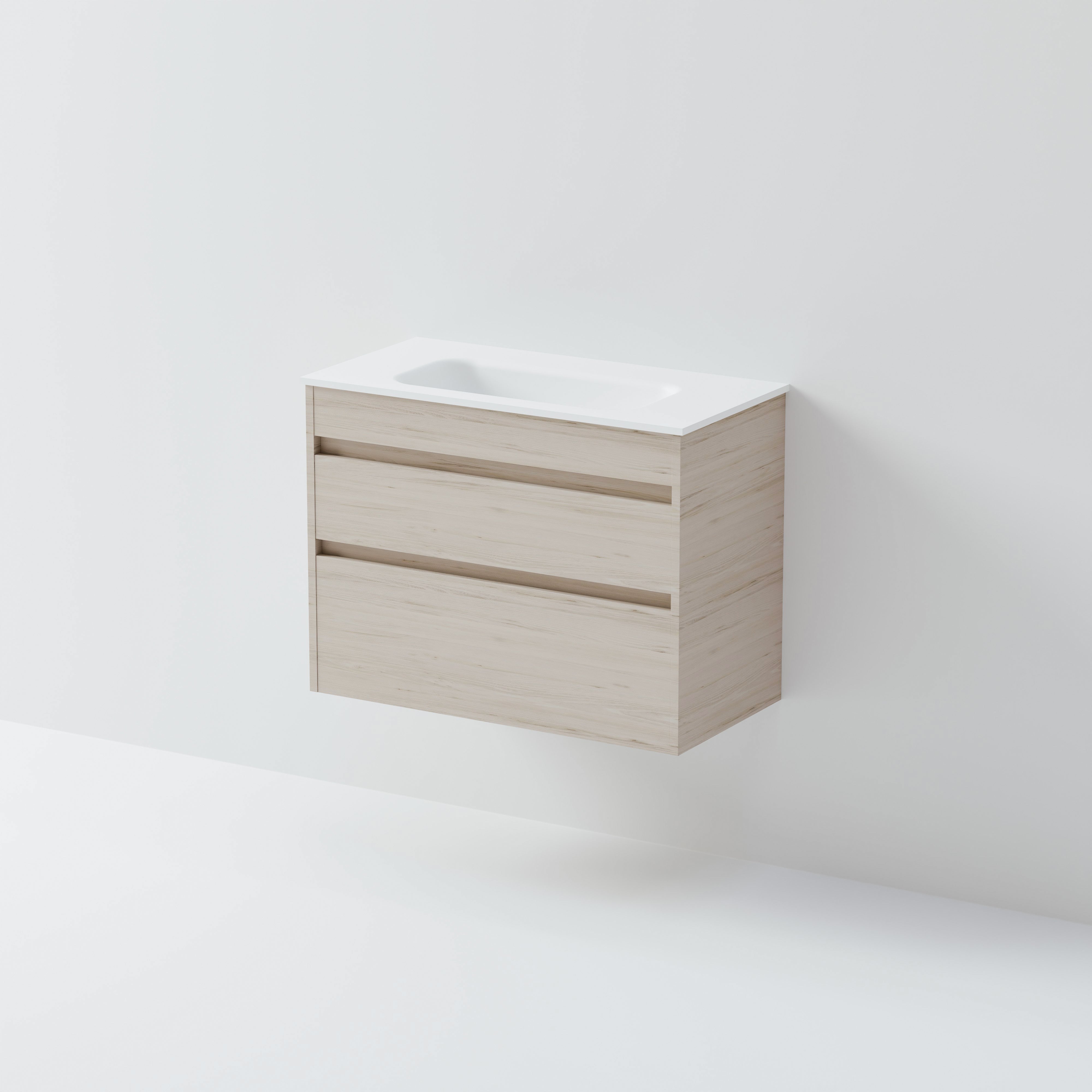 Code Luxe 750 Slim Wall Hung Vanity |  2 Drawer