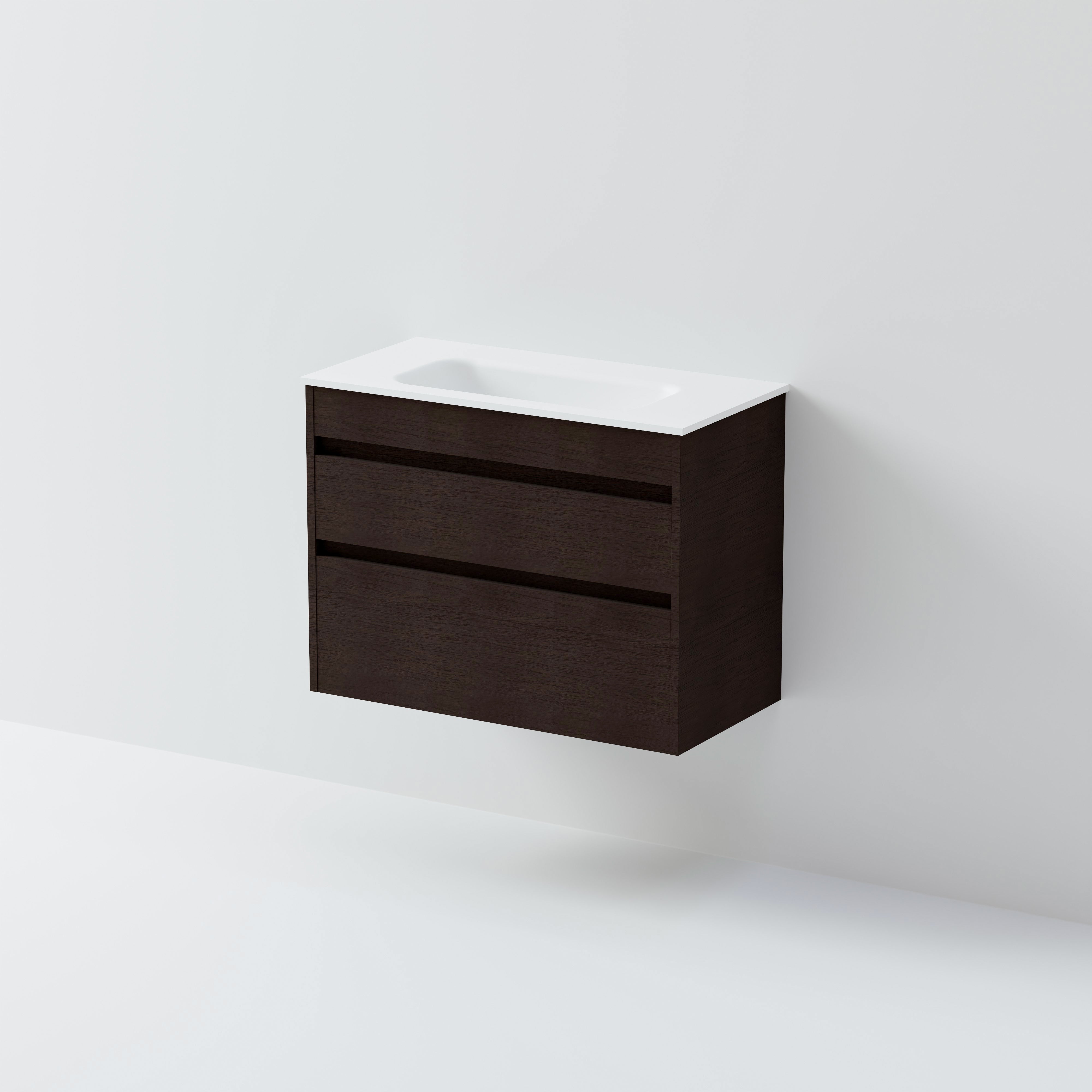Code Luxe 750 Slim Wall Hung Vanity |  2 Drawer