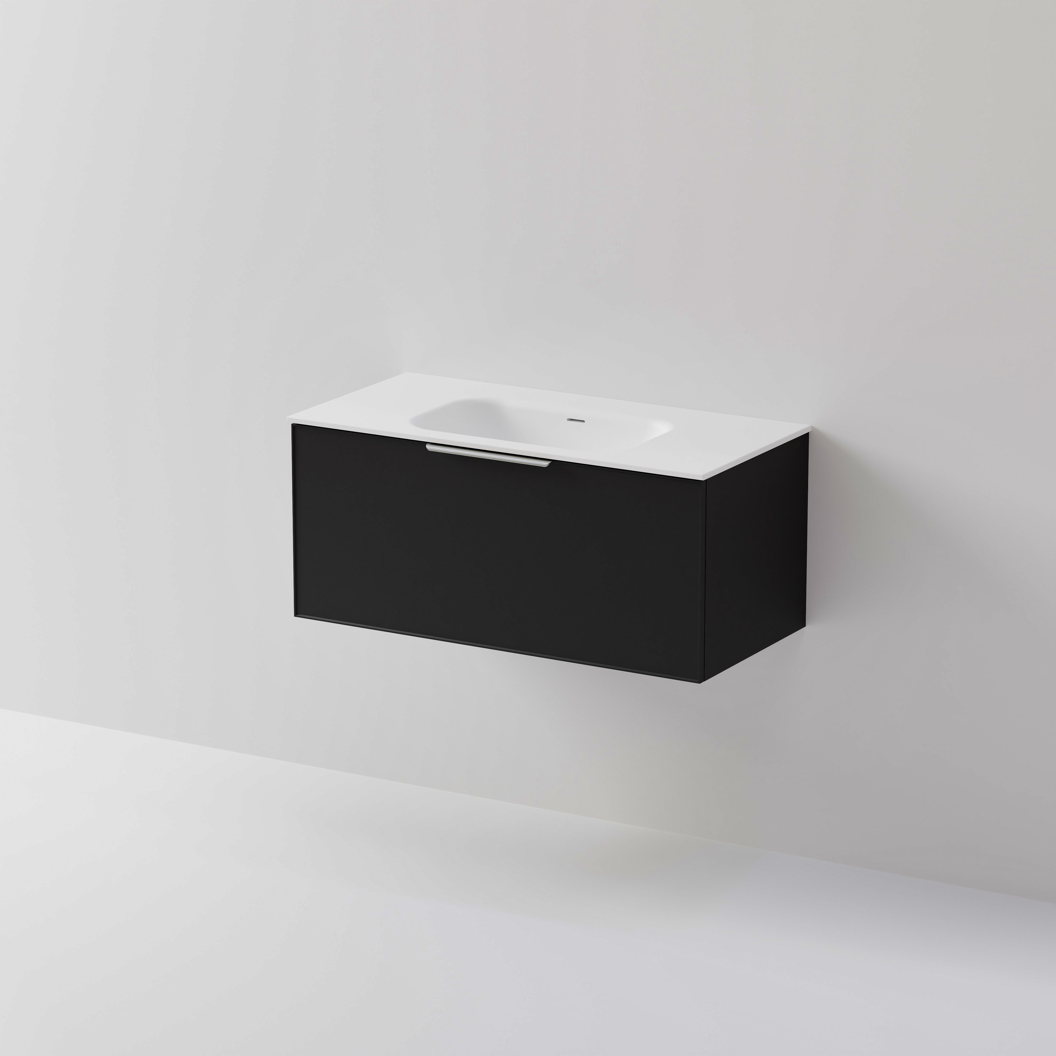 Lineare 1000 Vanity | 1 Drawer | Inset Basin
