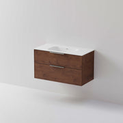 Lineare 1000 Vanity | 2 Drawer | Inset Basin