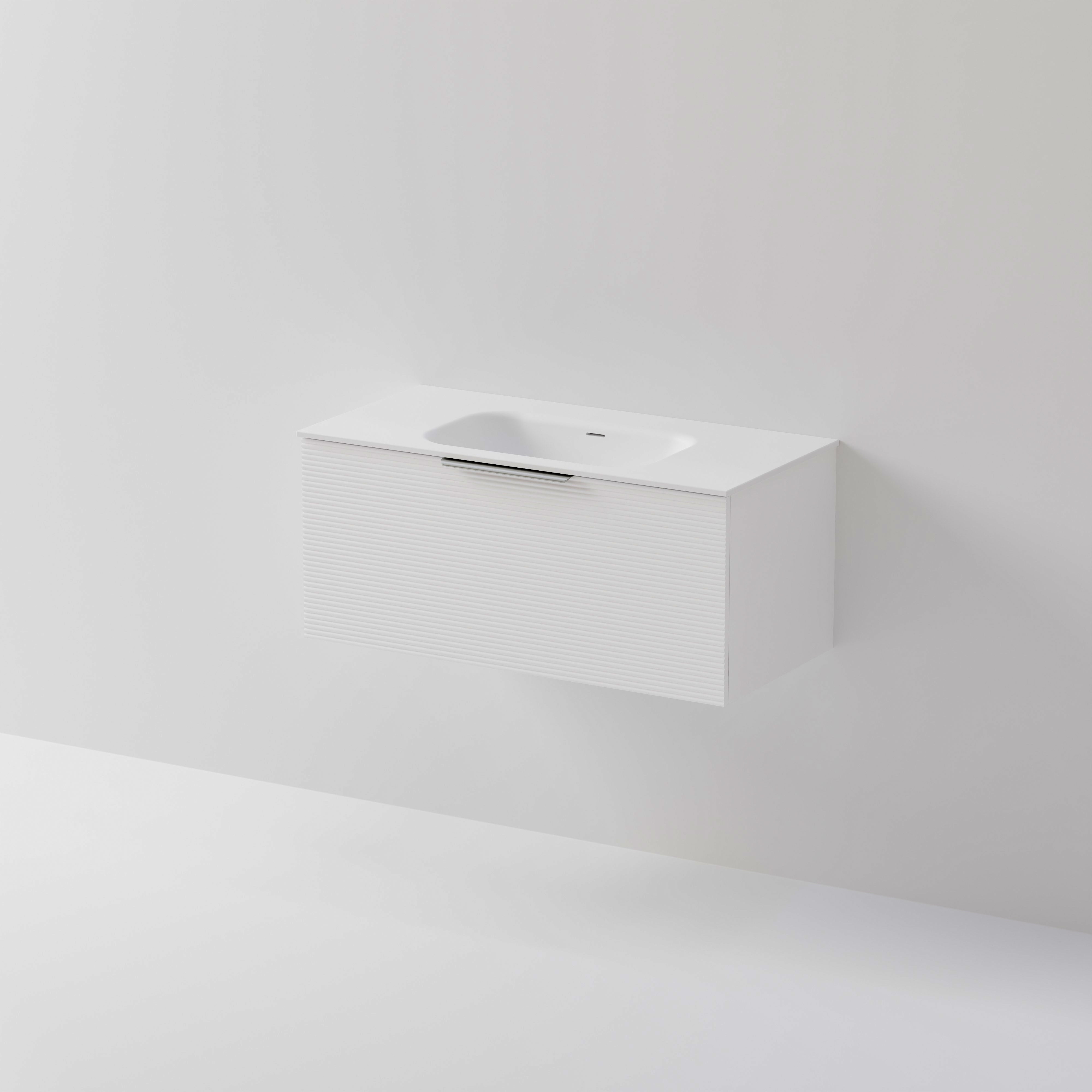 Lineare 1000 Vanity | 1 Drawer | Inset Basin