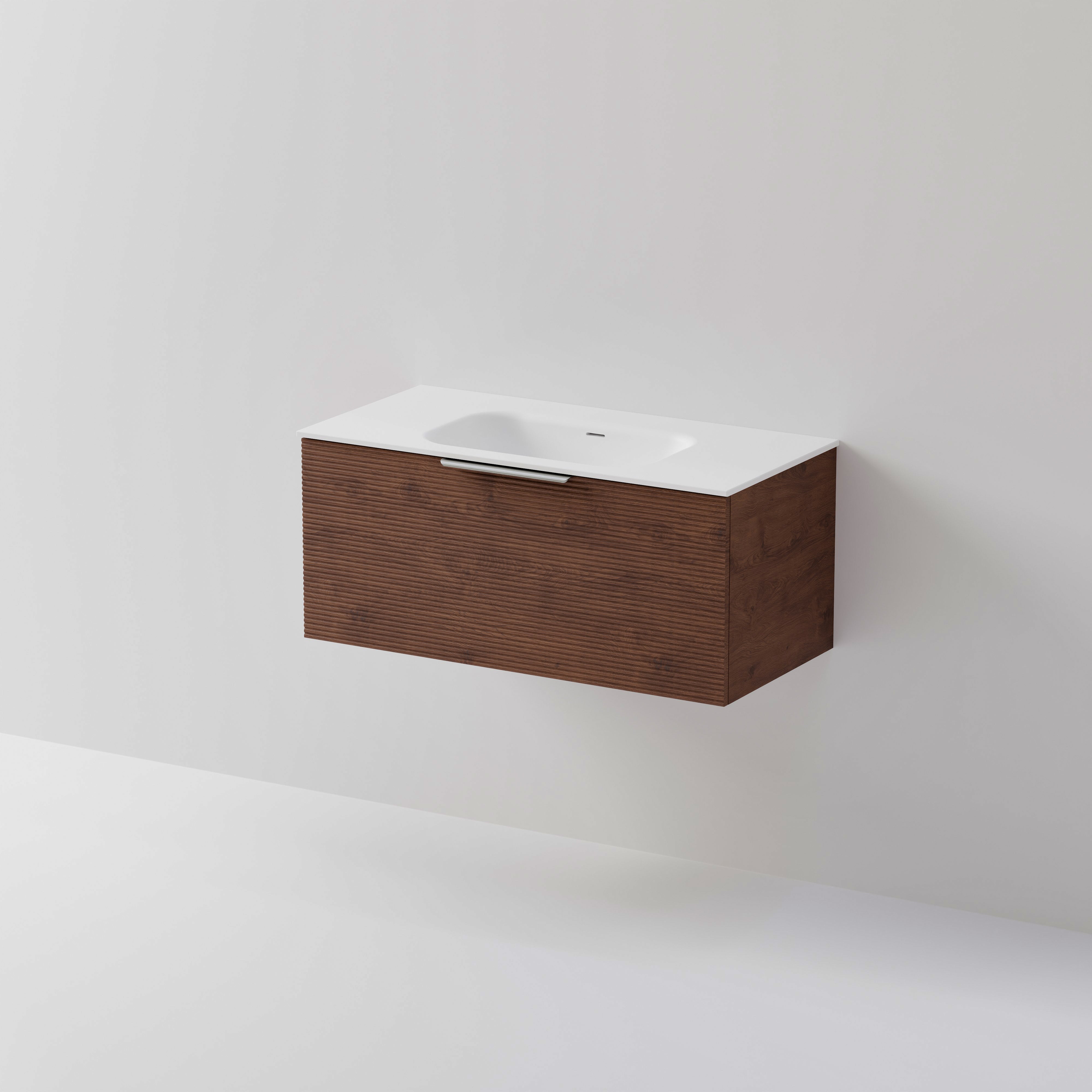 Lineare 1000 Vanity | 1 Drawer | Inset Basin