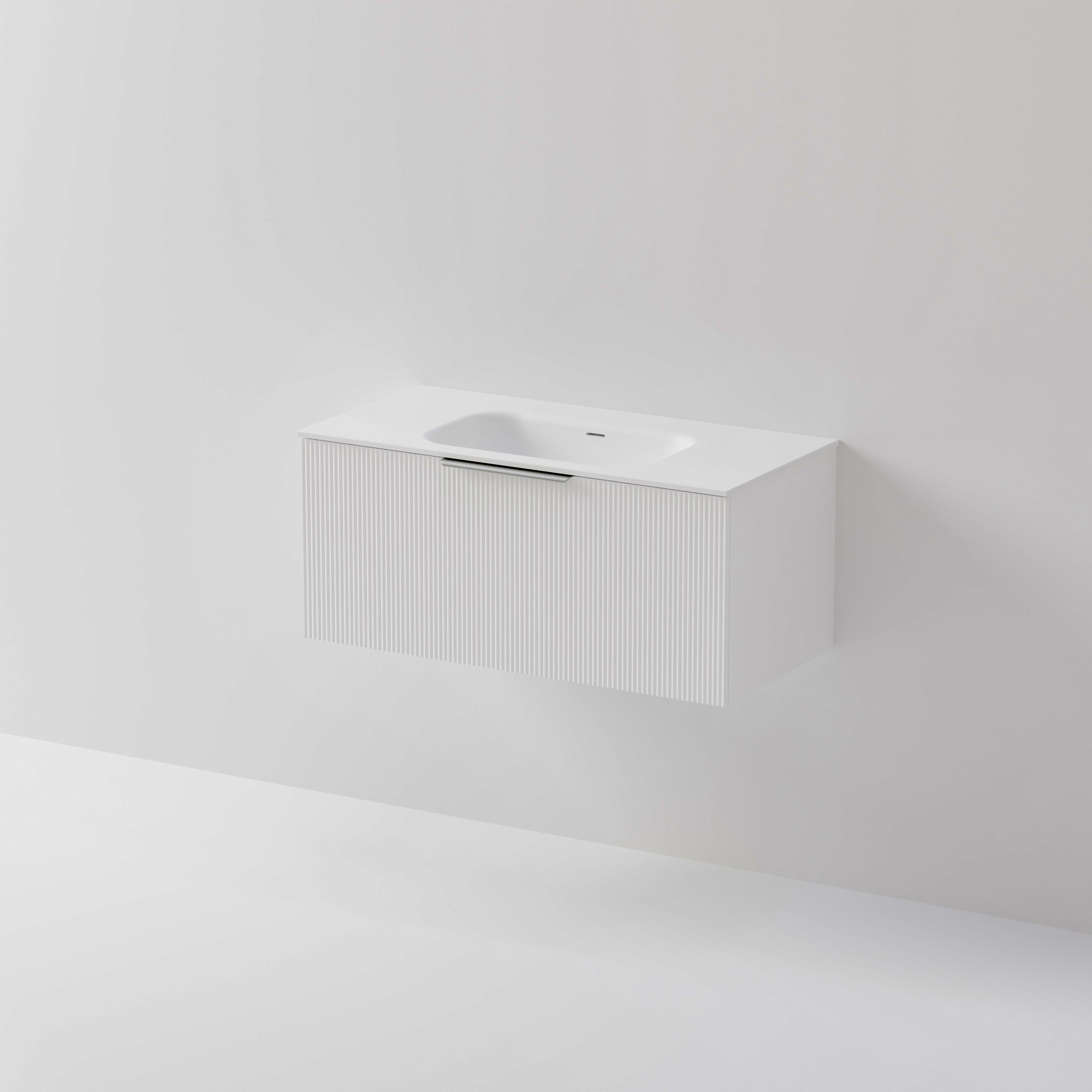 Lineare 1000 Vanity | 1 Drawer | Inset Basin