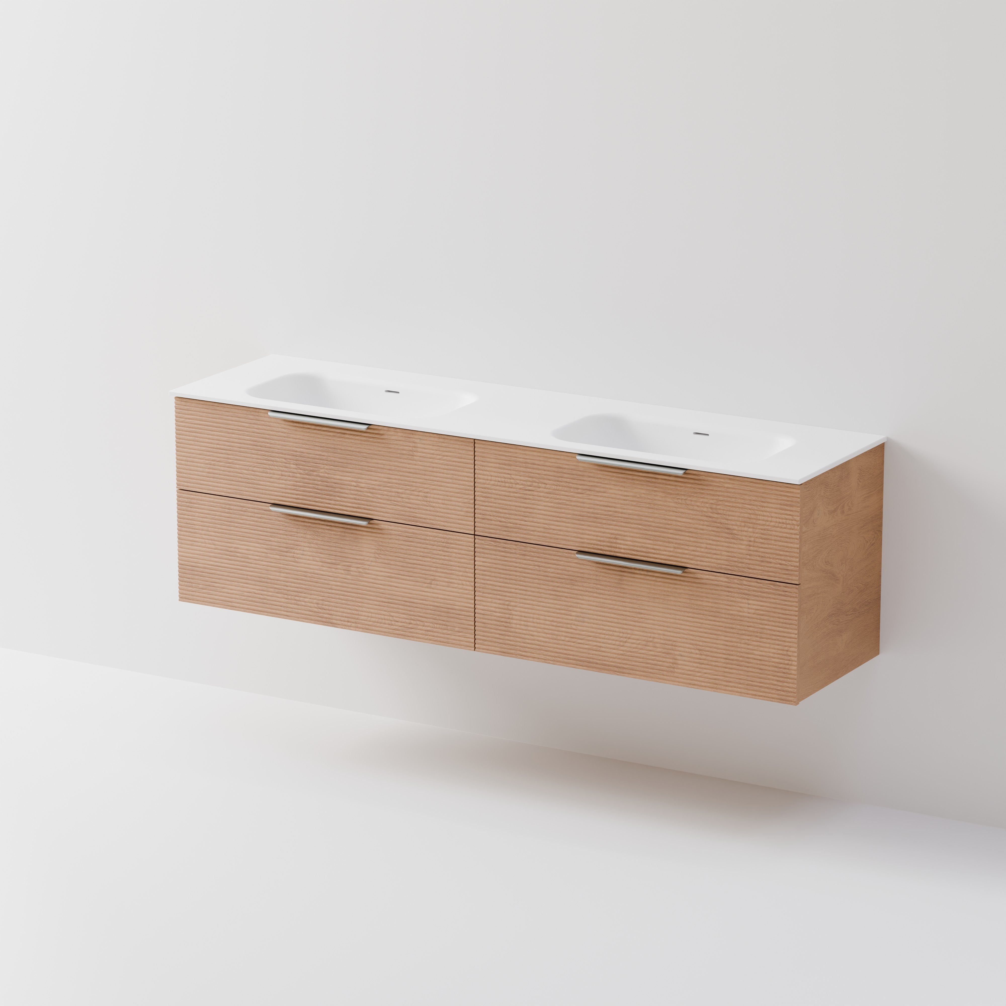 Lineare 1800 Vanity | 4 Drawer | Inset Basin