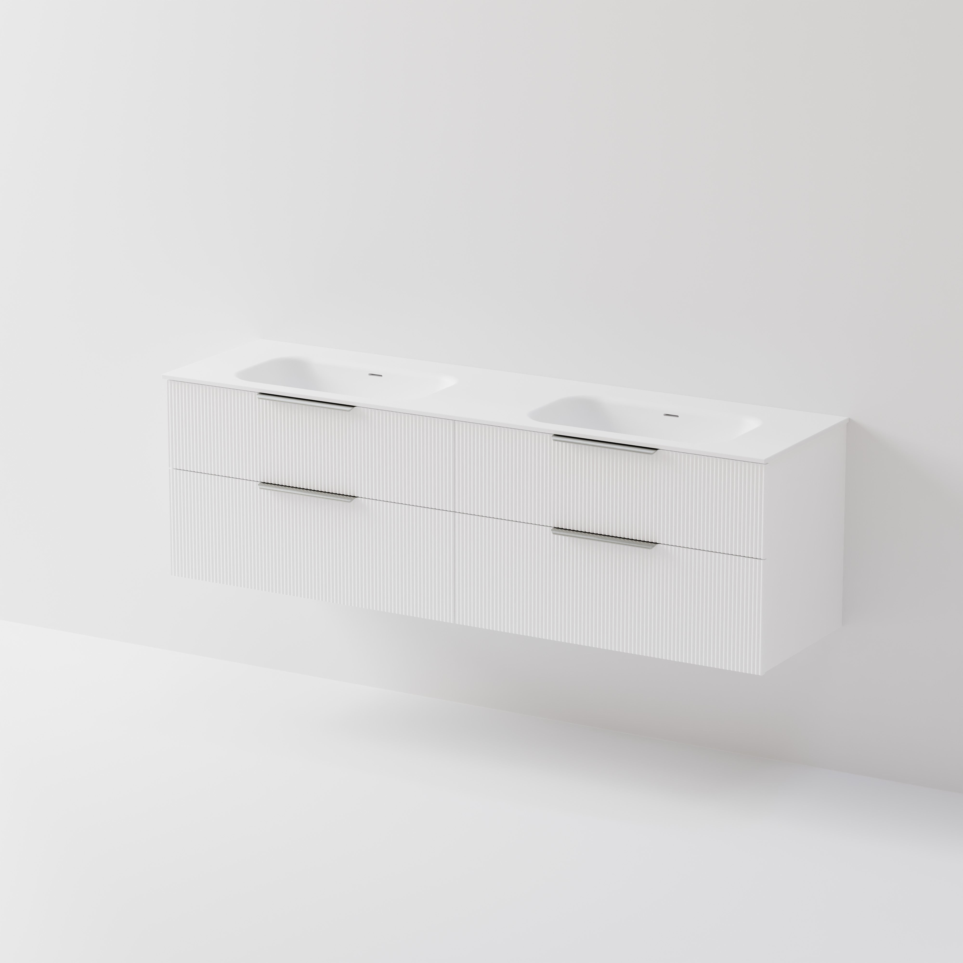 Lineare 1800 Vanity | 4 Drawer | Inset Basin