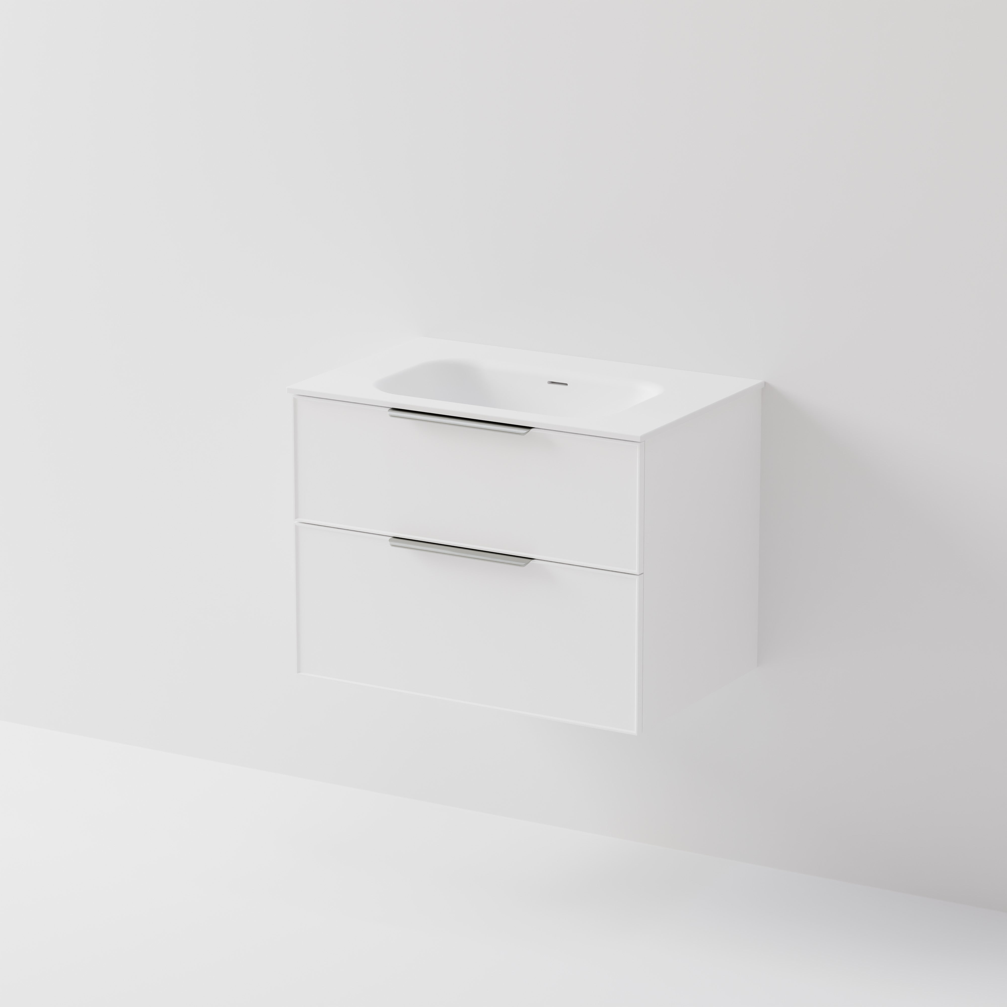 Lineare 750 Vanity | 2 Drawer | Inset Basin