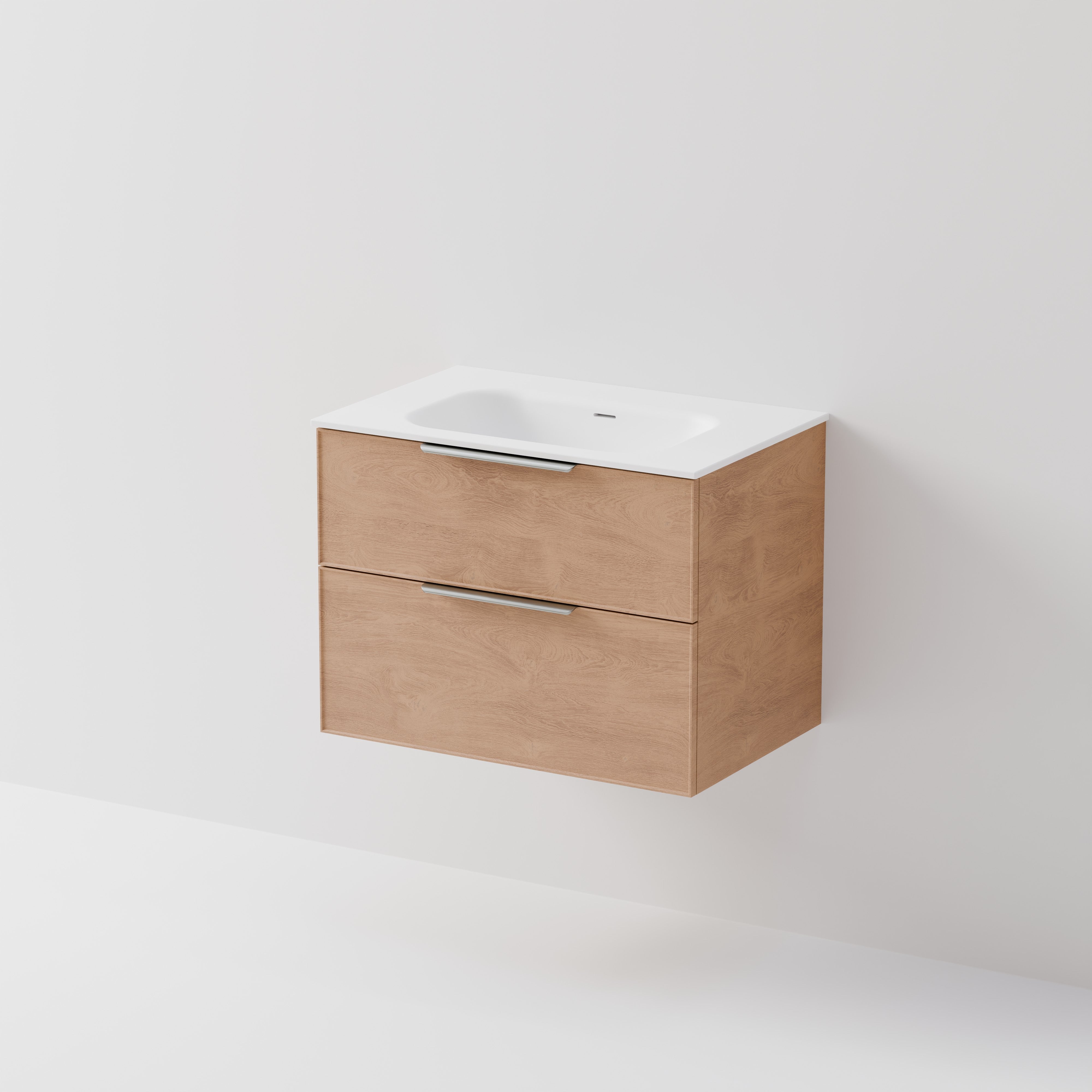 Lineare 750 Vanity | 2 Drawer | Inset Basin