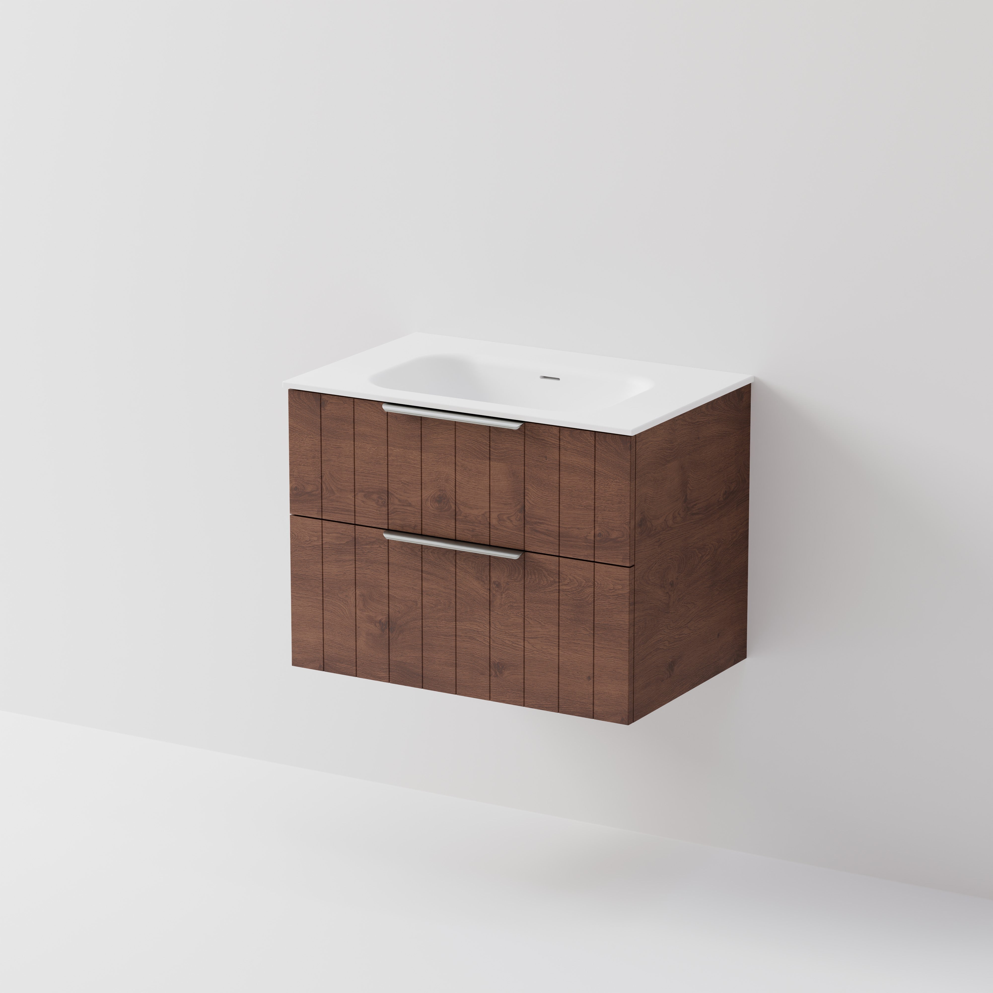 Lineare 750 Vanity | 2 Drawer | Inset Basin
