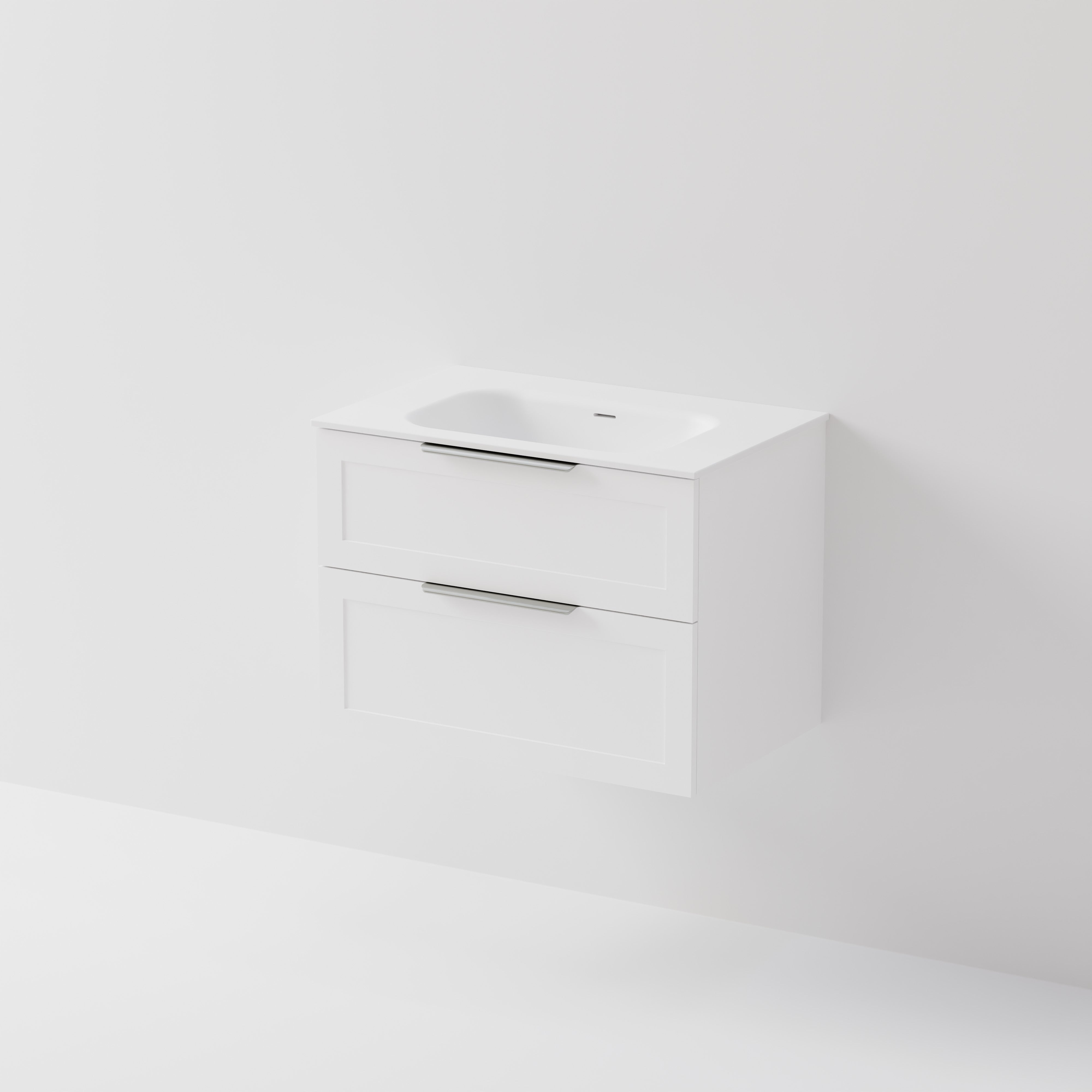 Lineare 750 Vanity | 2 Drawer | Inset Basin