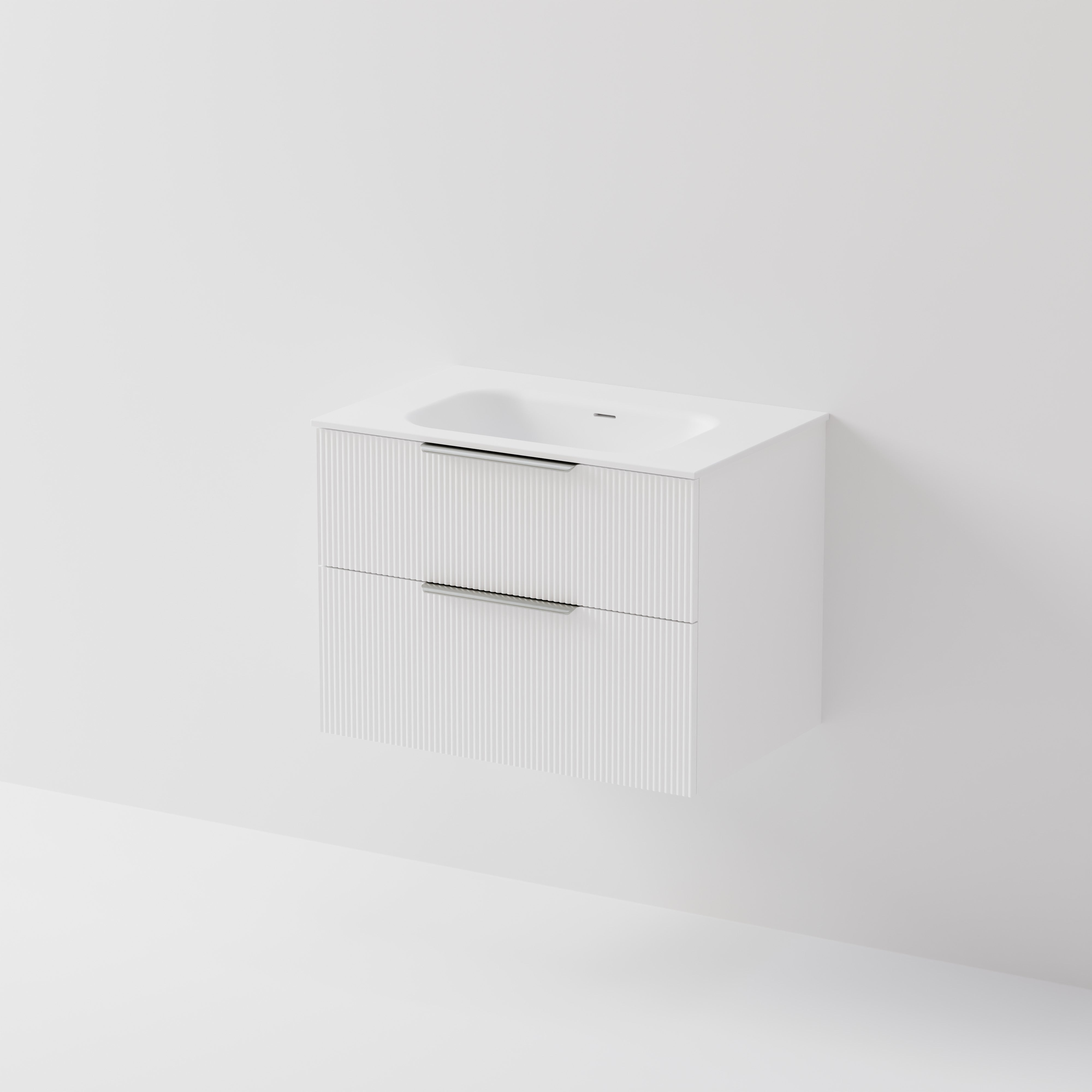 Lineare 750 Vanity | 2 Drawer | Inset Basin