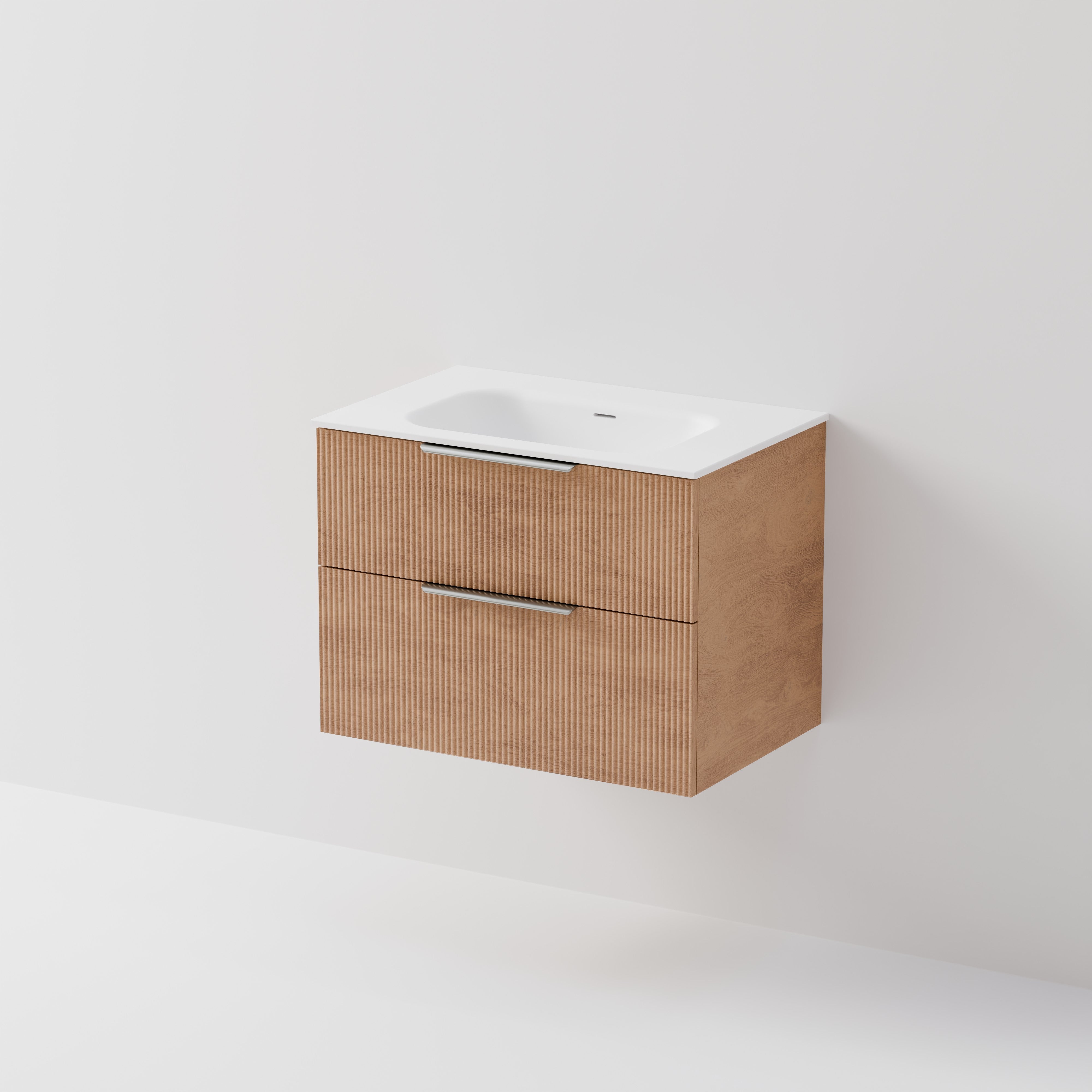 Lineare 750 Vanity | 2 Drawer | Inset Basin