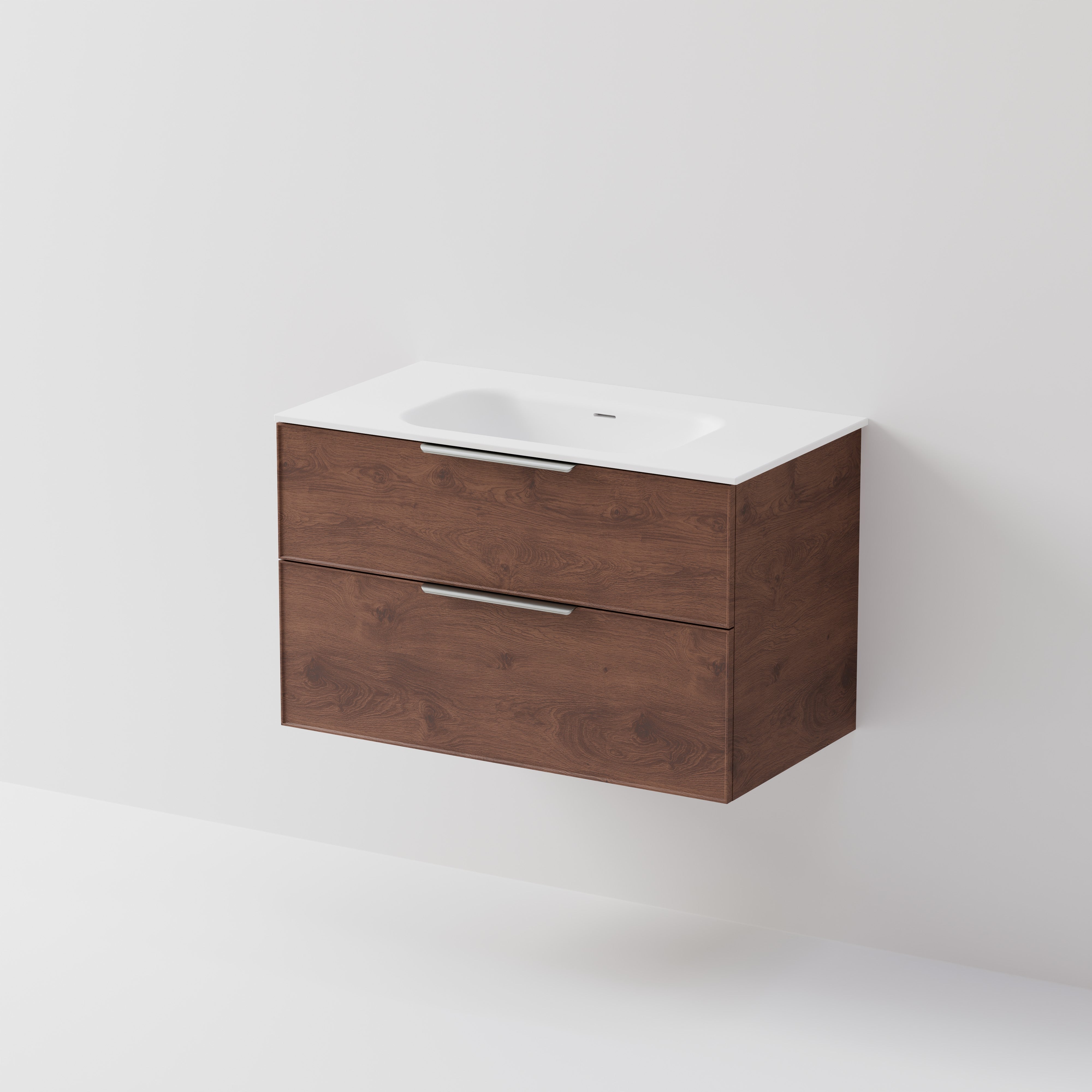 Lineare 900 Vanity | 2 Drawer | Inset Basin