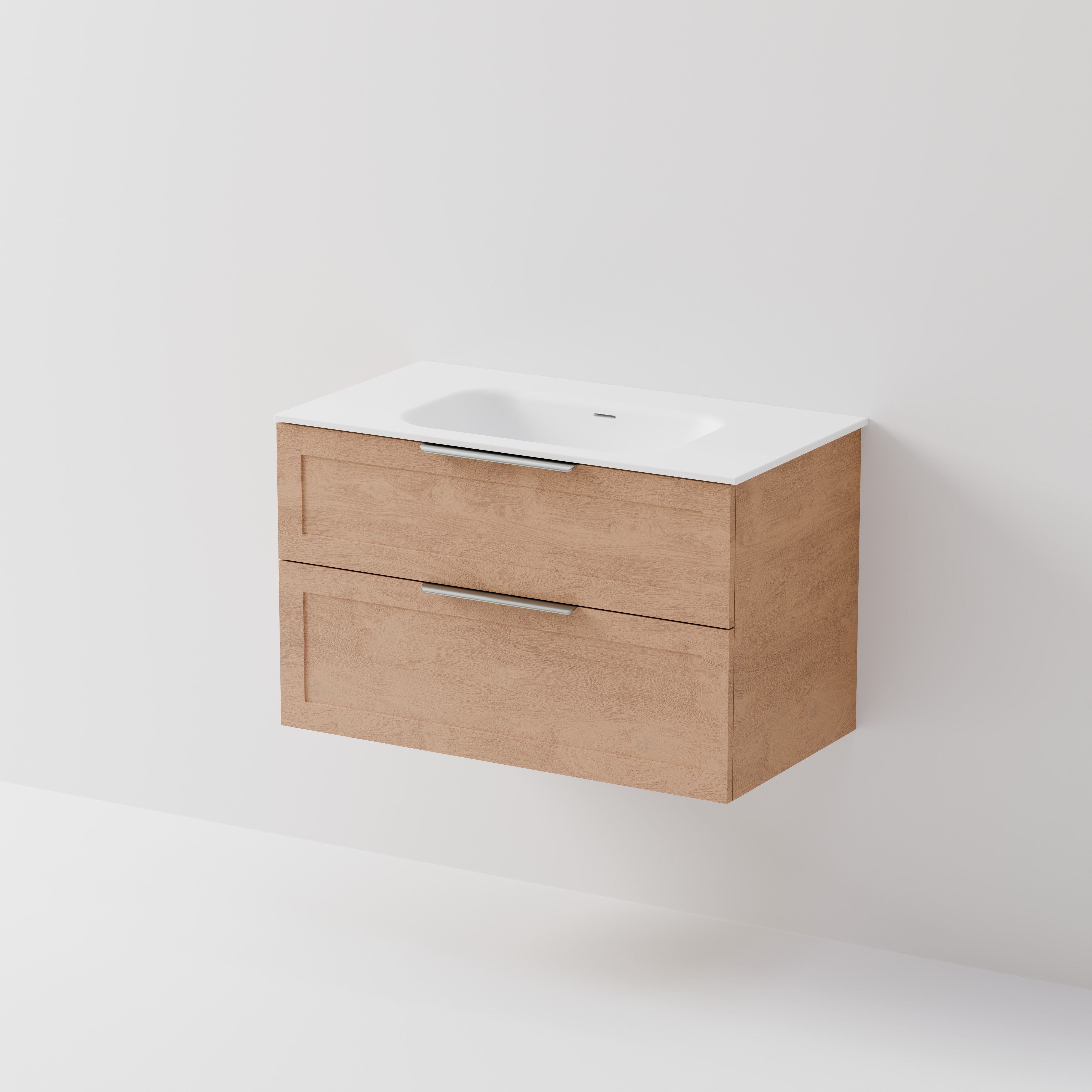 Lineare 900 Vanity | 2 Drawer | Inset Basin