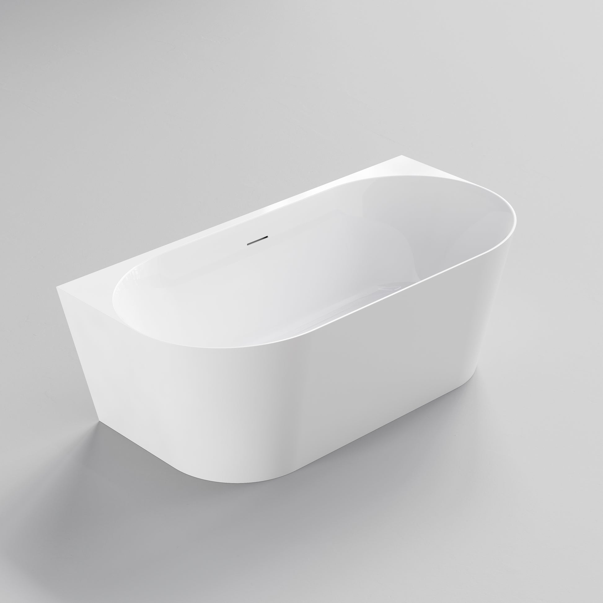 code-endura-lineare-1600-back-to-wall-acrylic-bath-gloss-white-isometric
