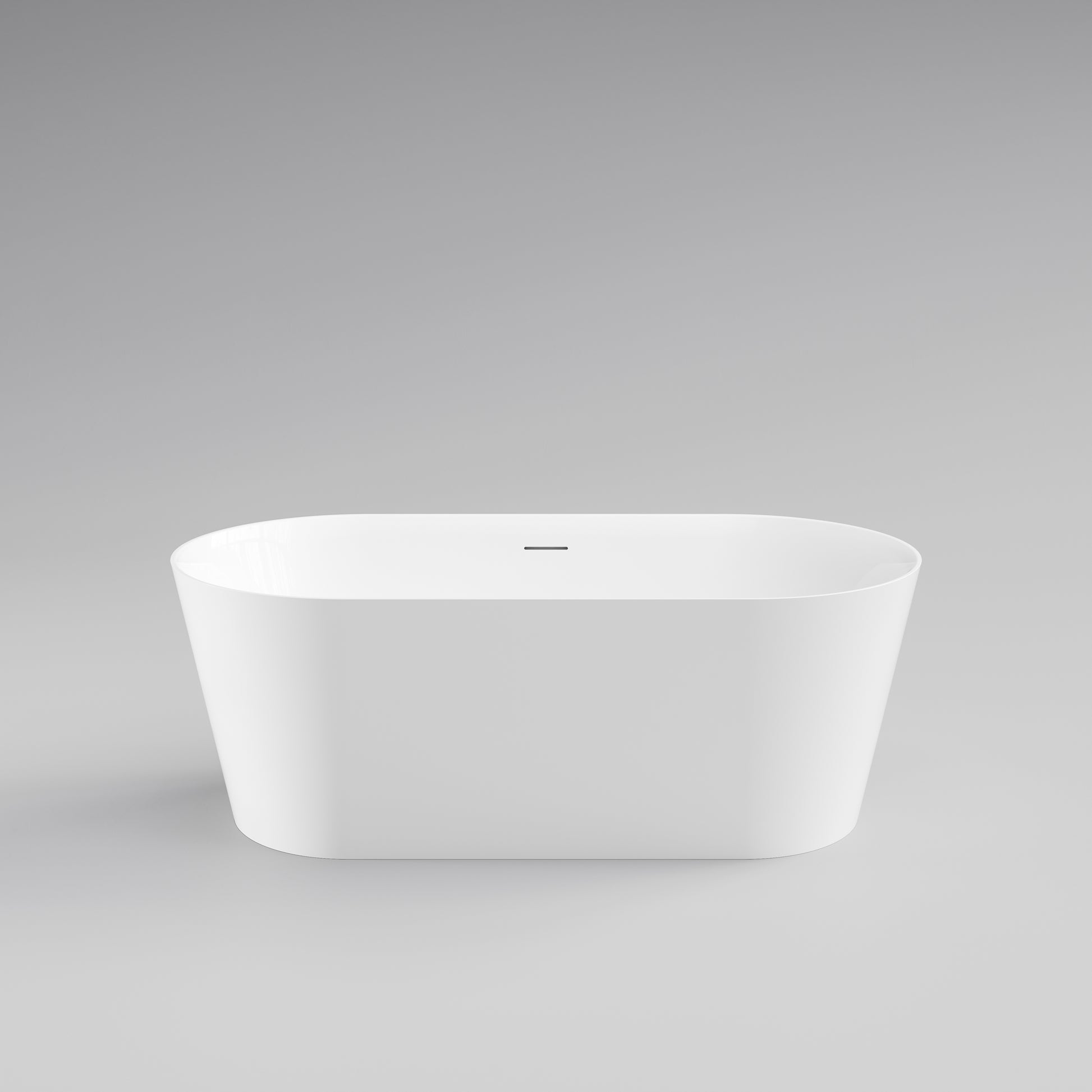 code-endura-lineare-freestanding-bath-1600-acrylic-matte-gloss-front-view
