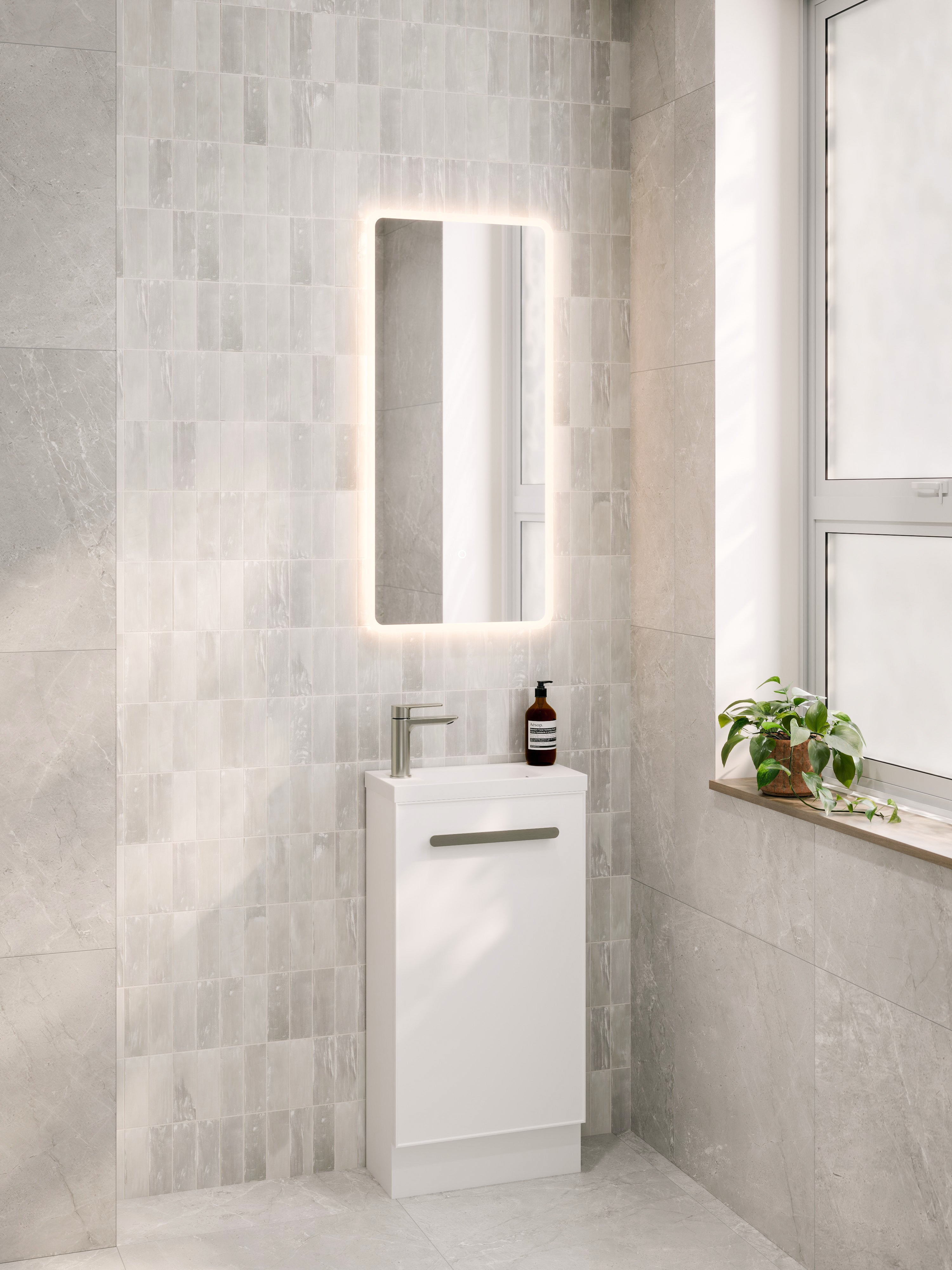 Lineare 450 WC Vanity | Floorstanding