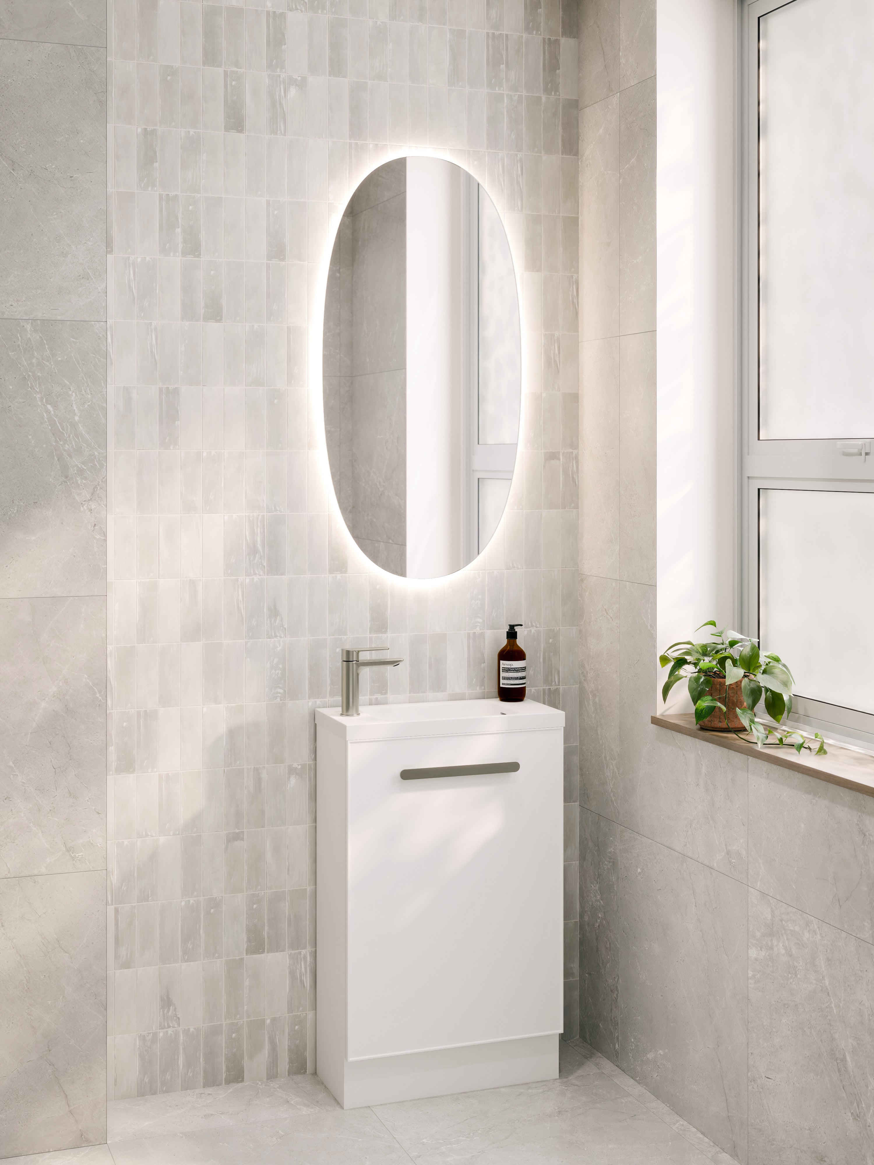 Lineare 550 WC Vanity | Floorstanding