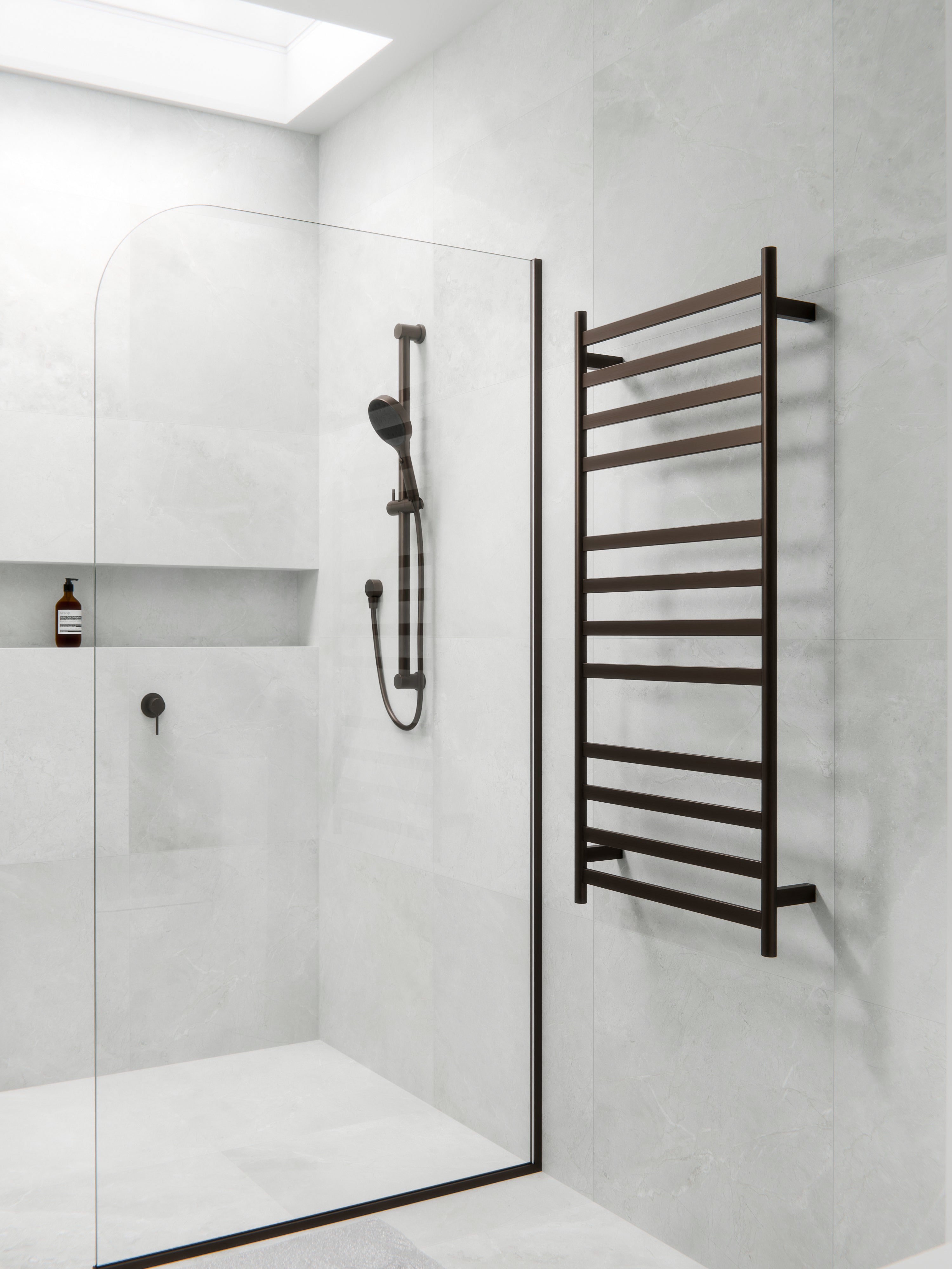 Code Lineare Heated Towel Ladder 1200 x 500mm