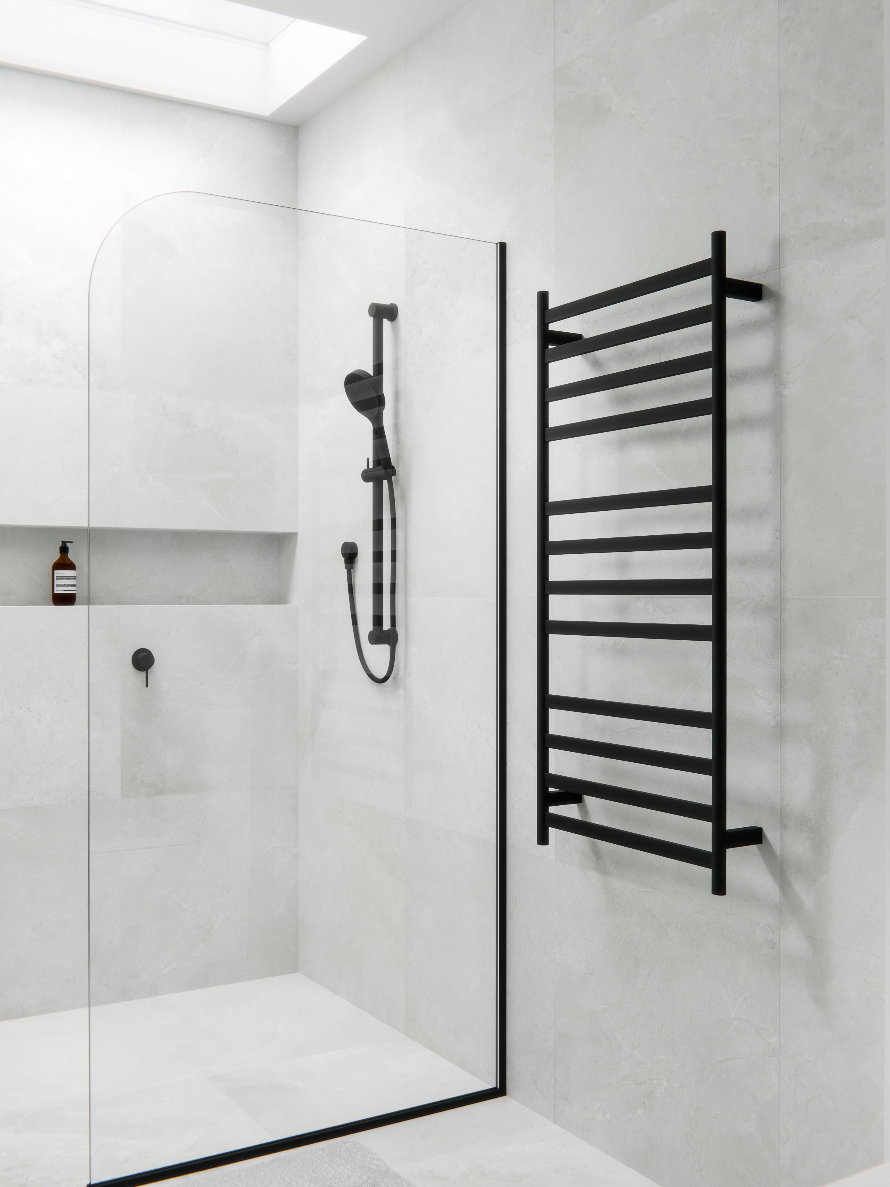 Code Lineare Heated Towel Ladder 1200 x 500mm